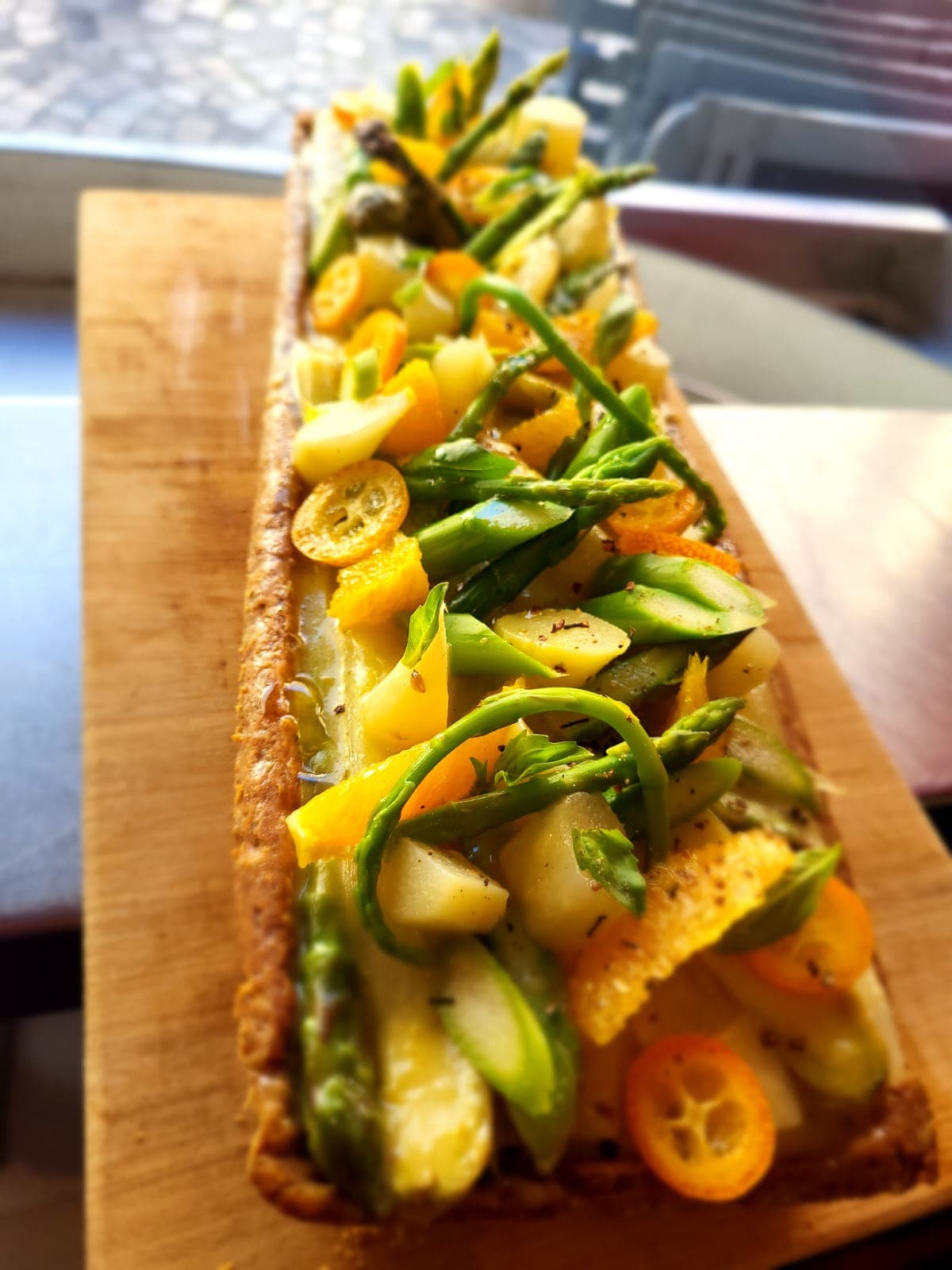 tarte aux adperges