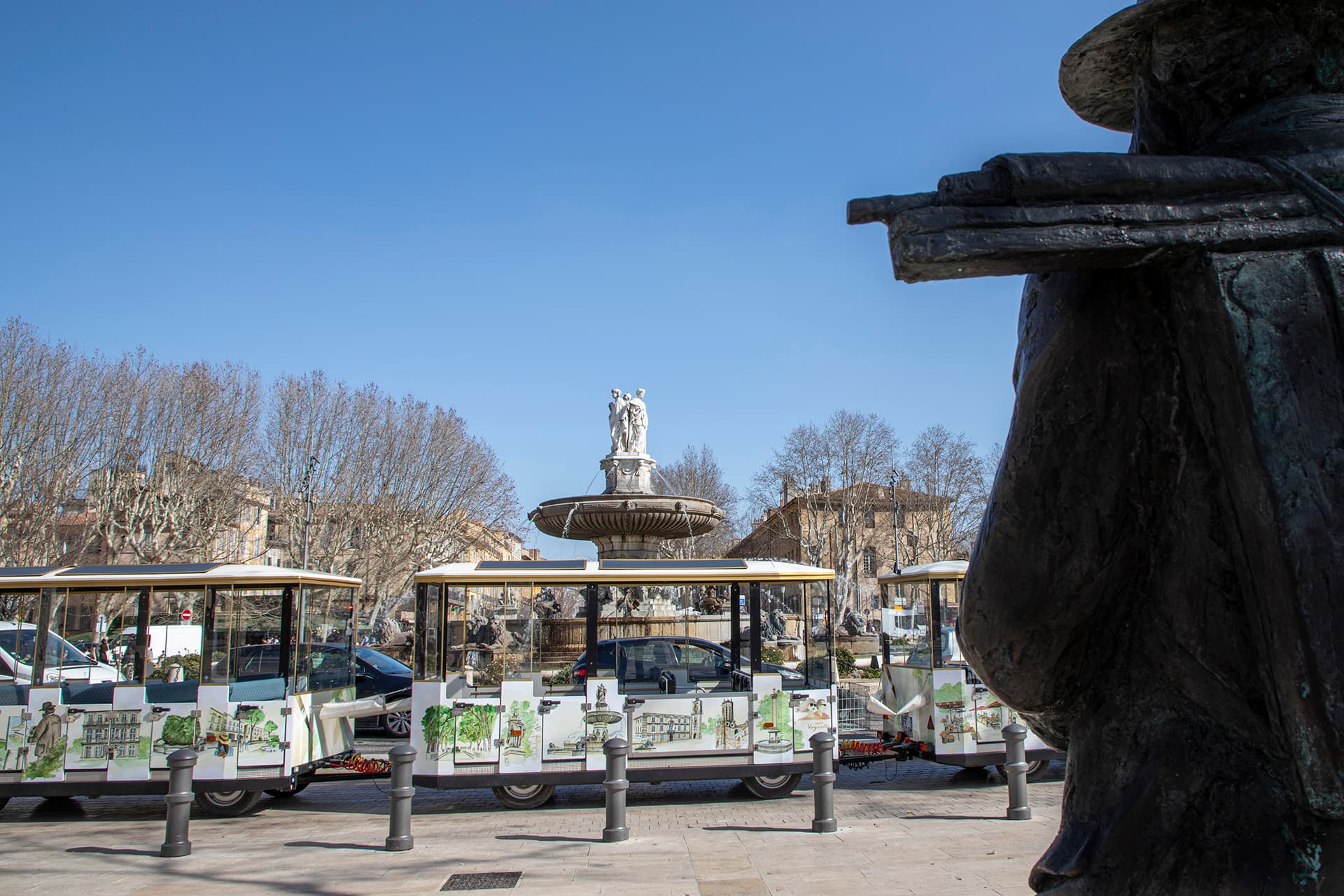 Train touristique électrique d'Aix-en-Provence - by FRANCE Voguette