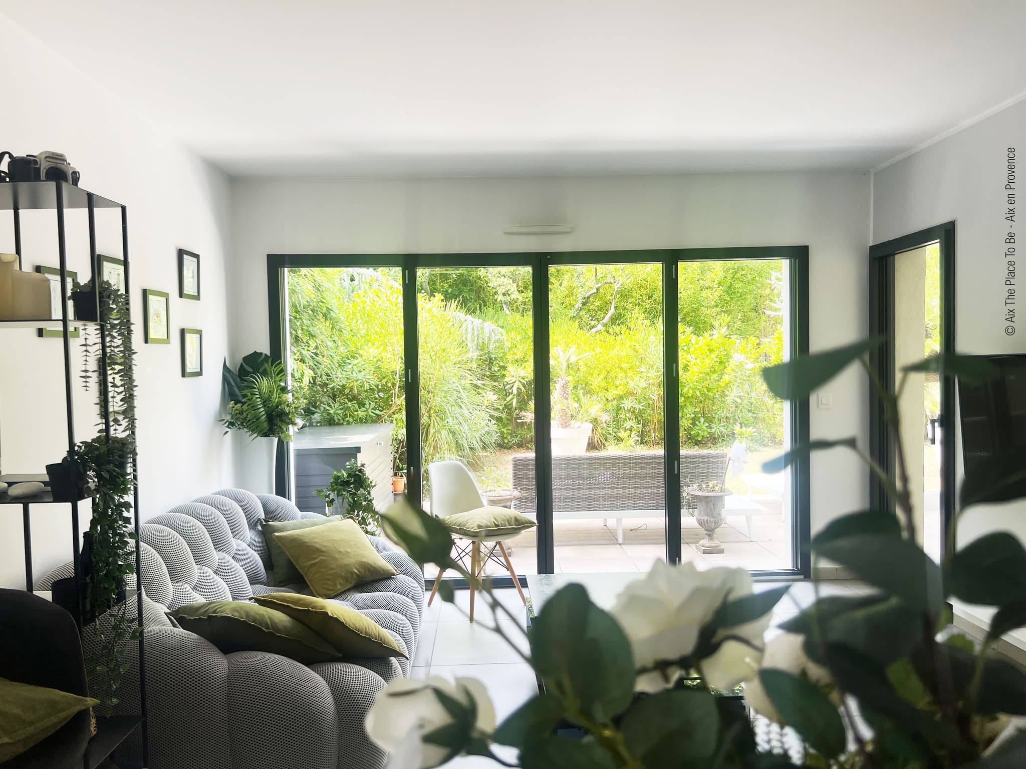 Vue jardin