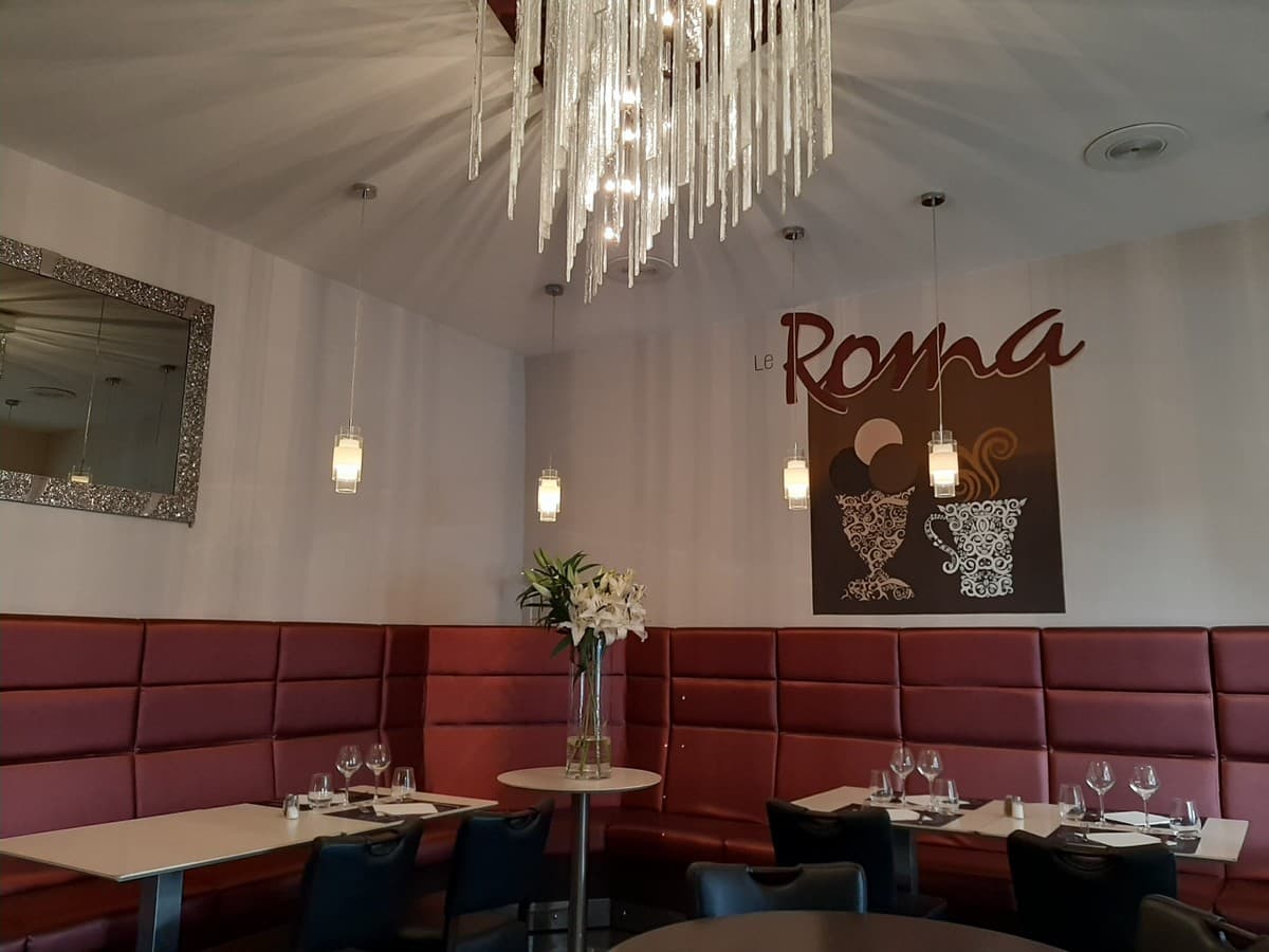 Restaurant le Roma salle intérieure