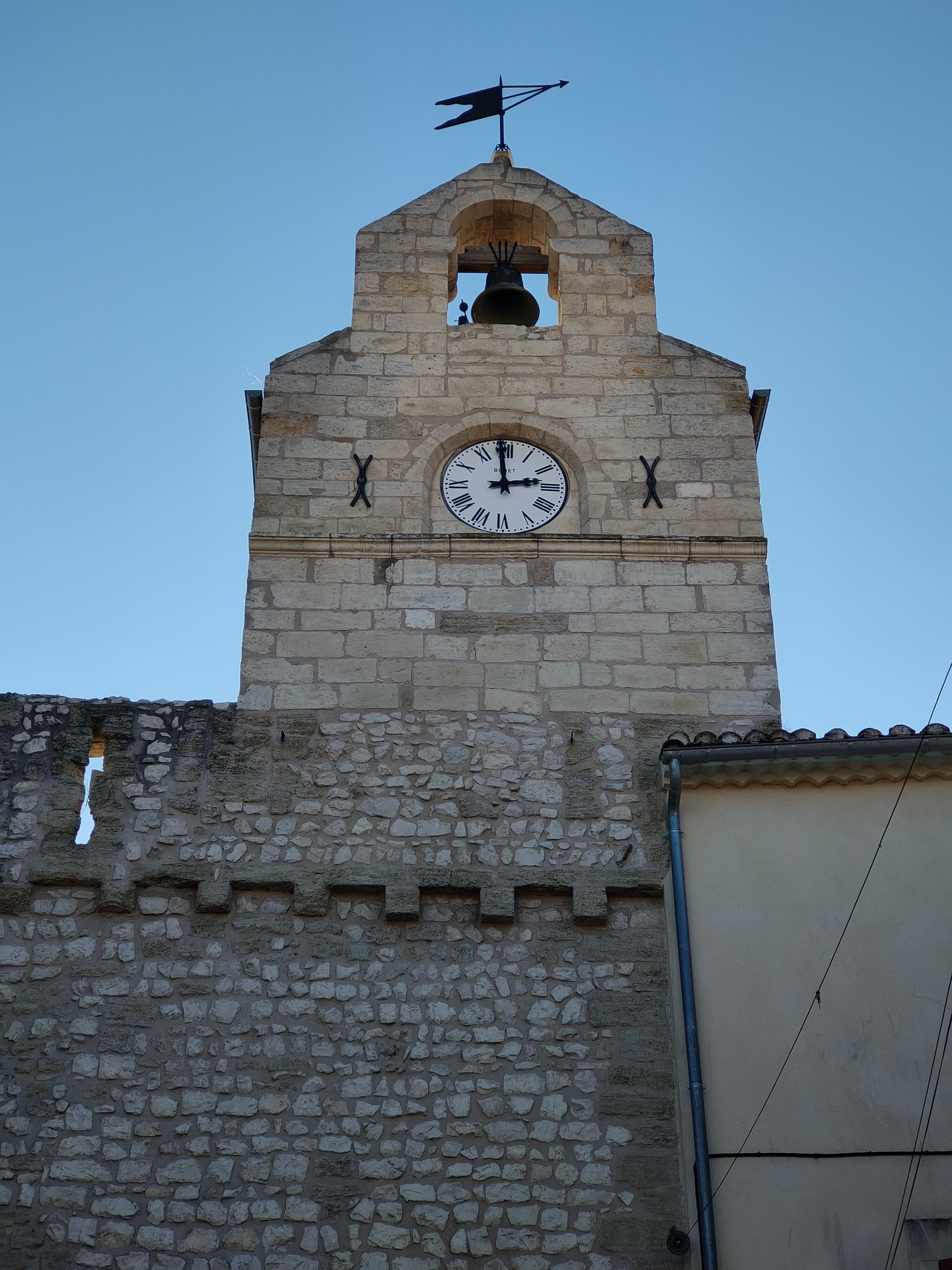 Porte des Moulins ou Porte de l'Horloge_Noves