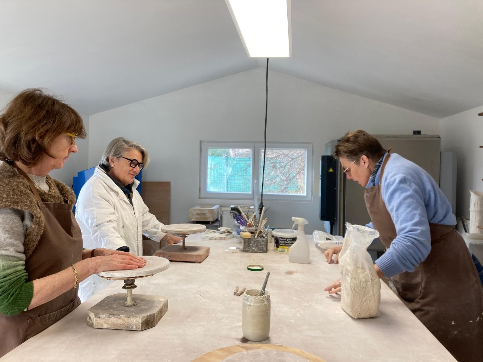 Cours à l'atelier