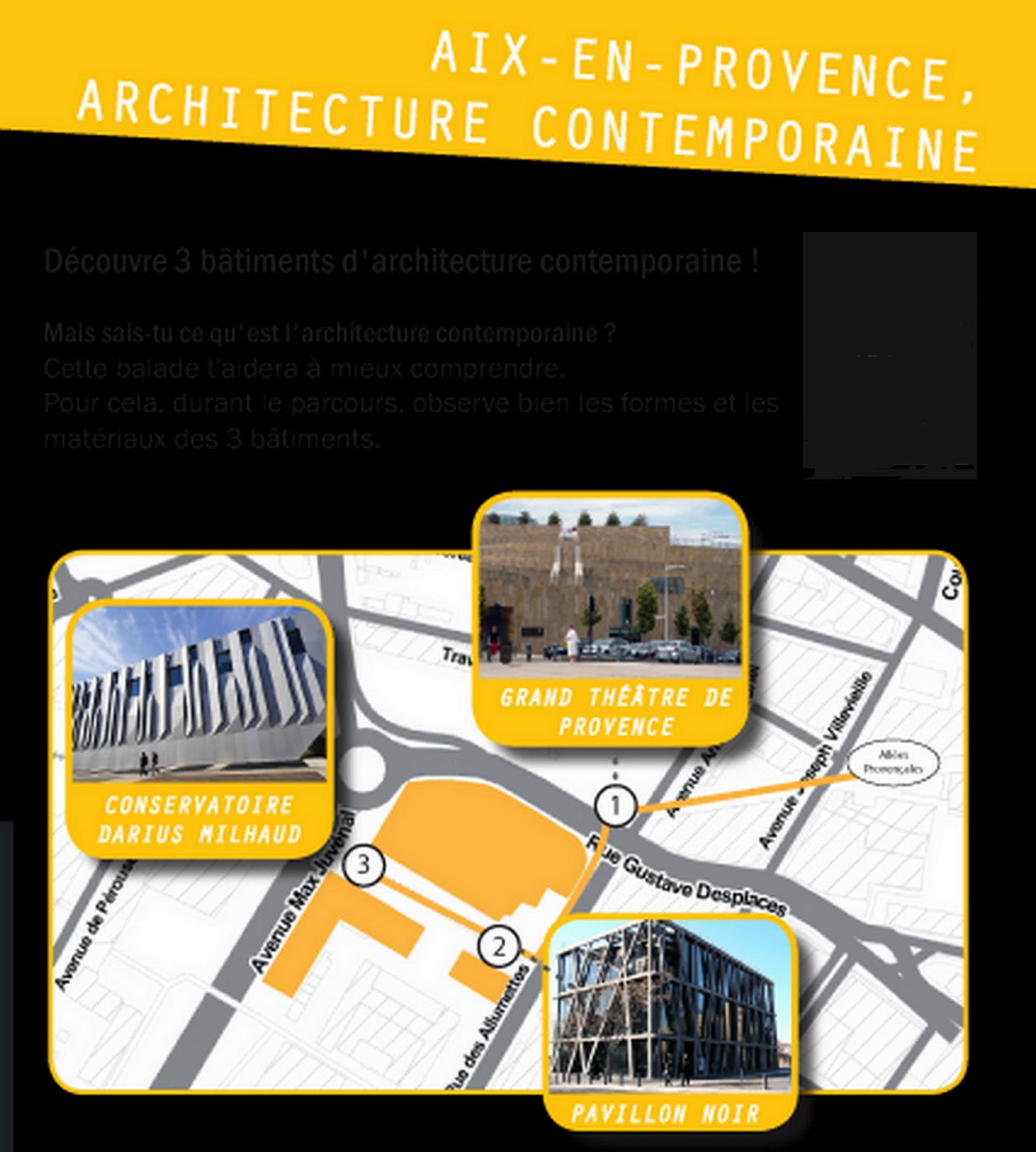 Aix moderne et contemporaine - Balade urbaine Aix-en-Provence
