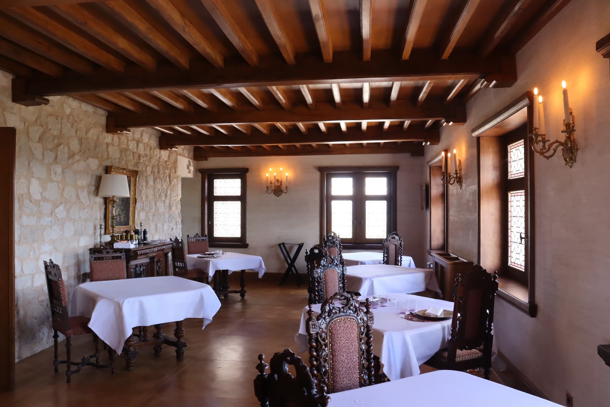 Restaurant avec vue sur le Luberon