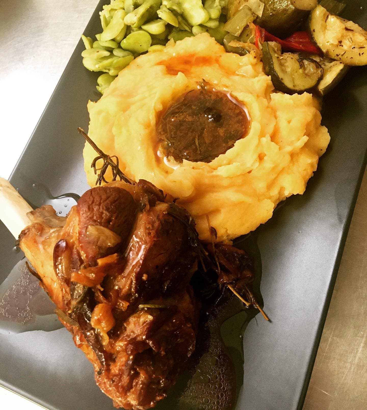 Souris d'agneau au thym
