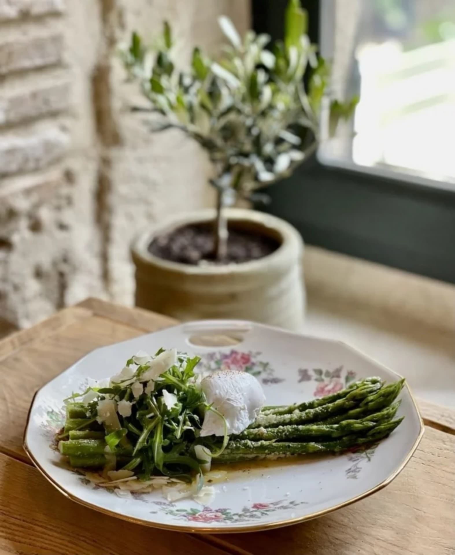 Restaurant Paulette Eygalières asperges