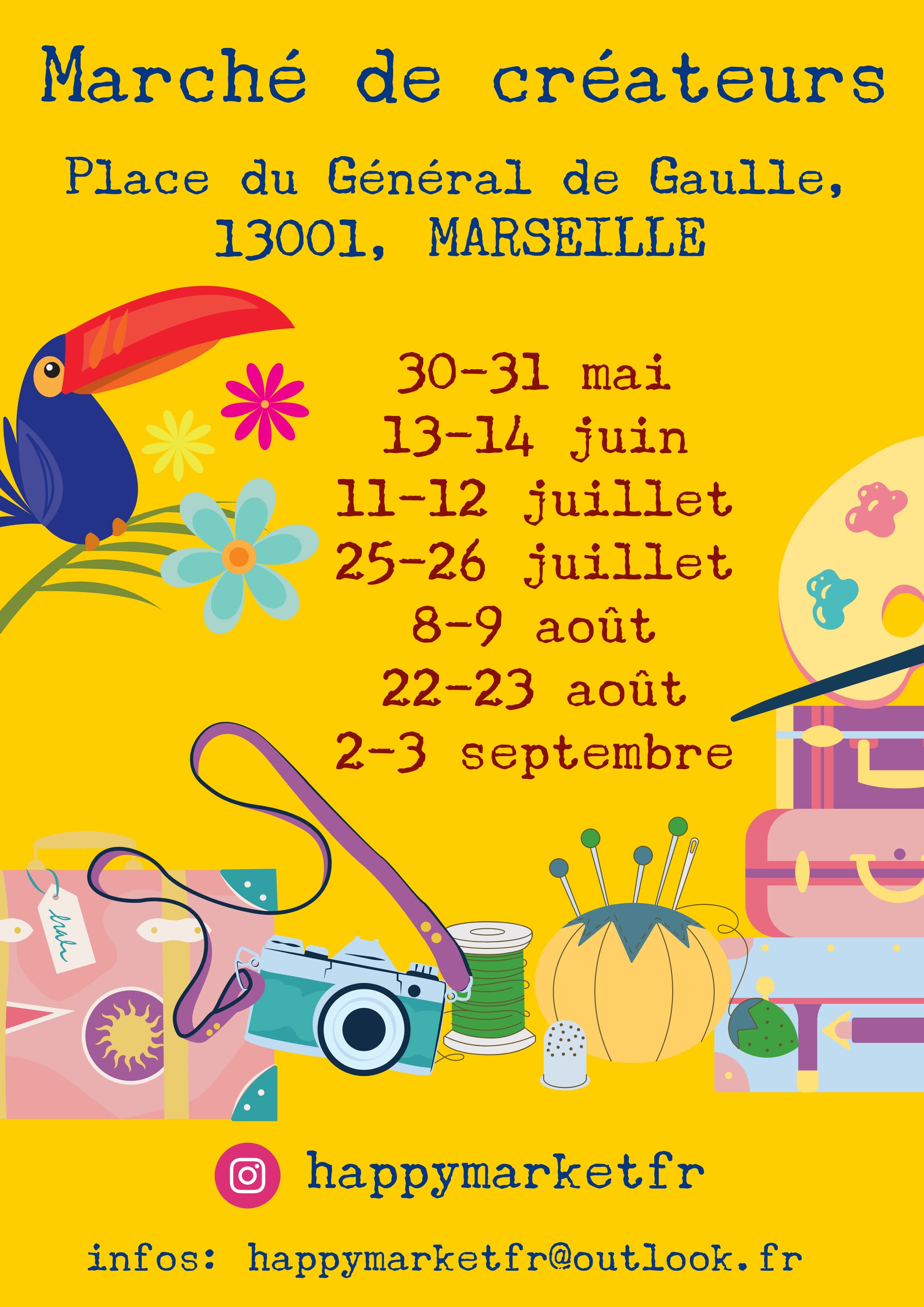 Marché de créateurs Happy Market_Marseille