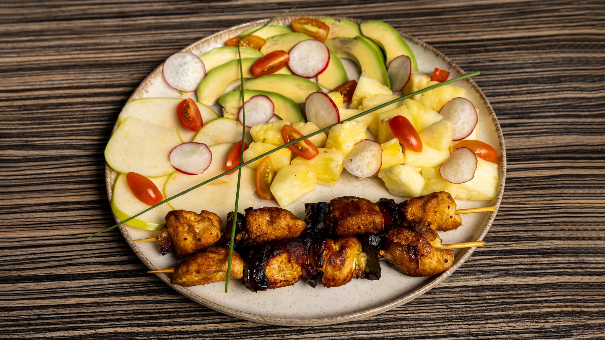 Brochettes de poulet