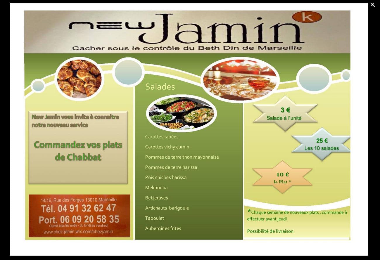 Restaurant Jamin Marseille