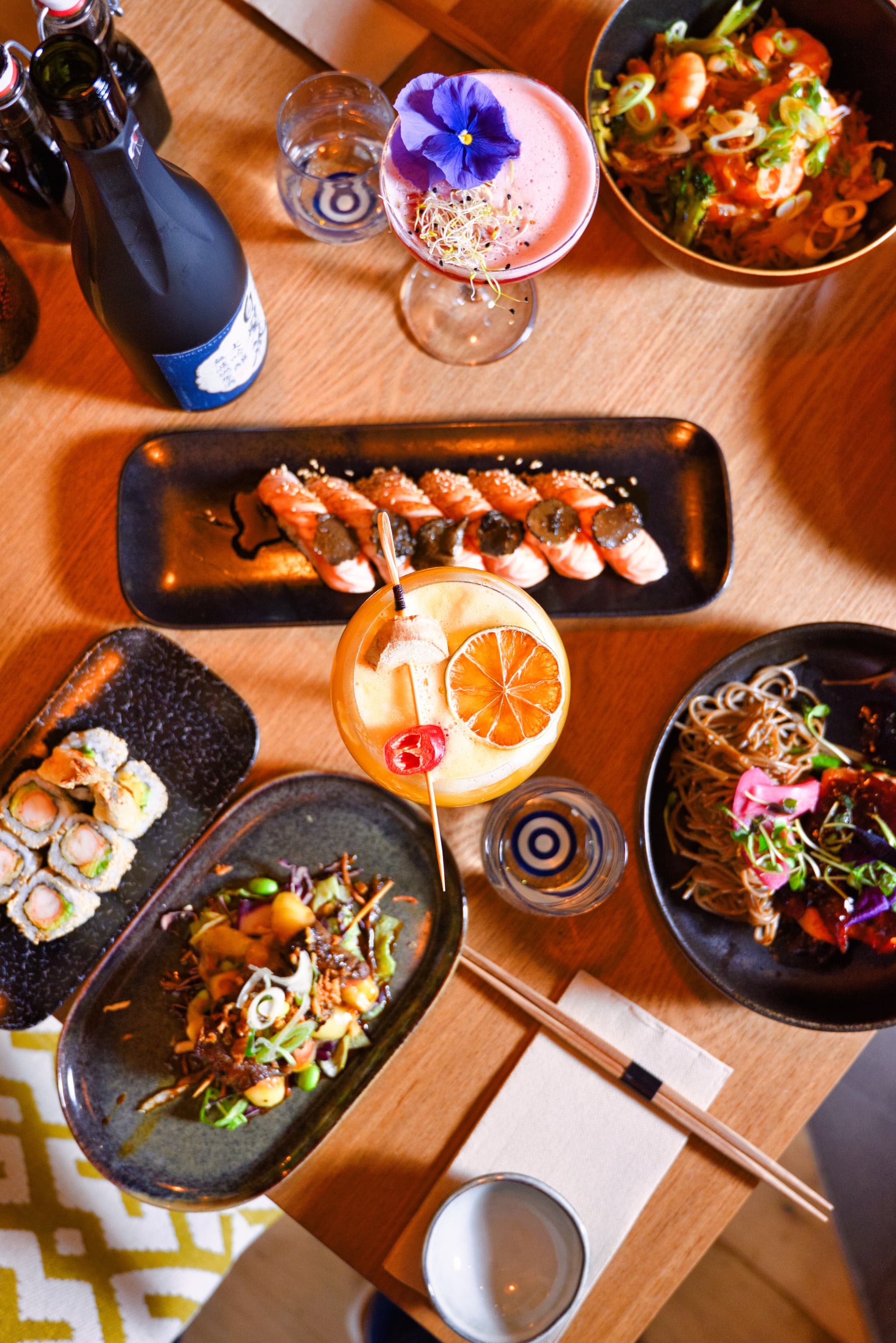 Cuisine japonaise fusion