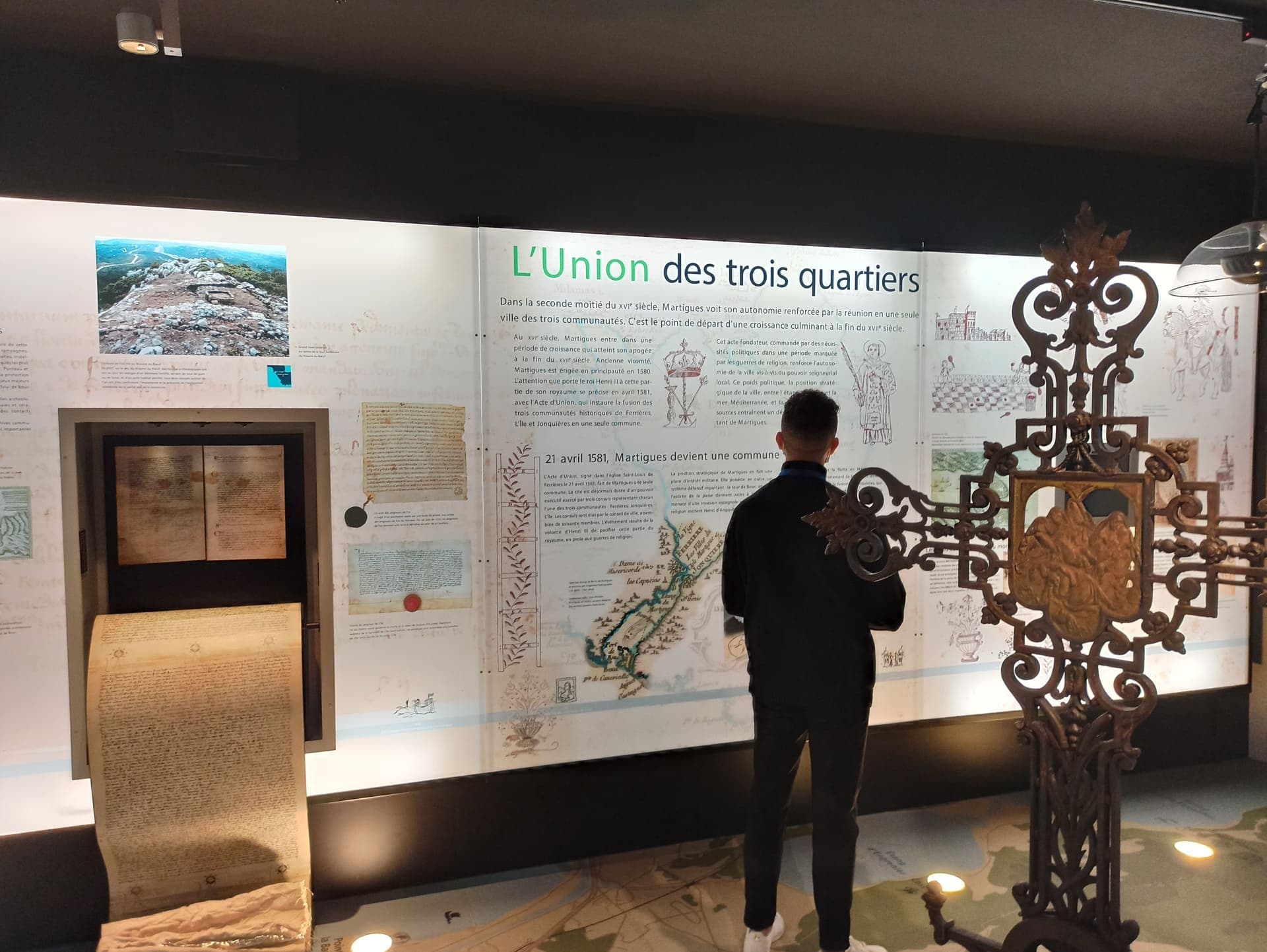 Visite commentée de la galerie de l'histoire_Martigues