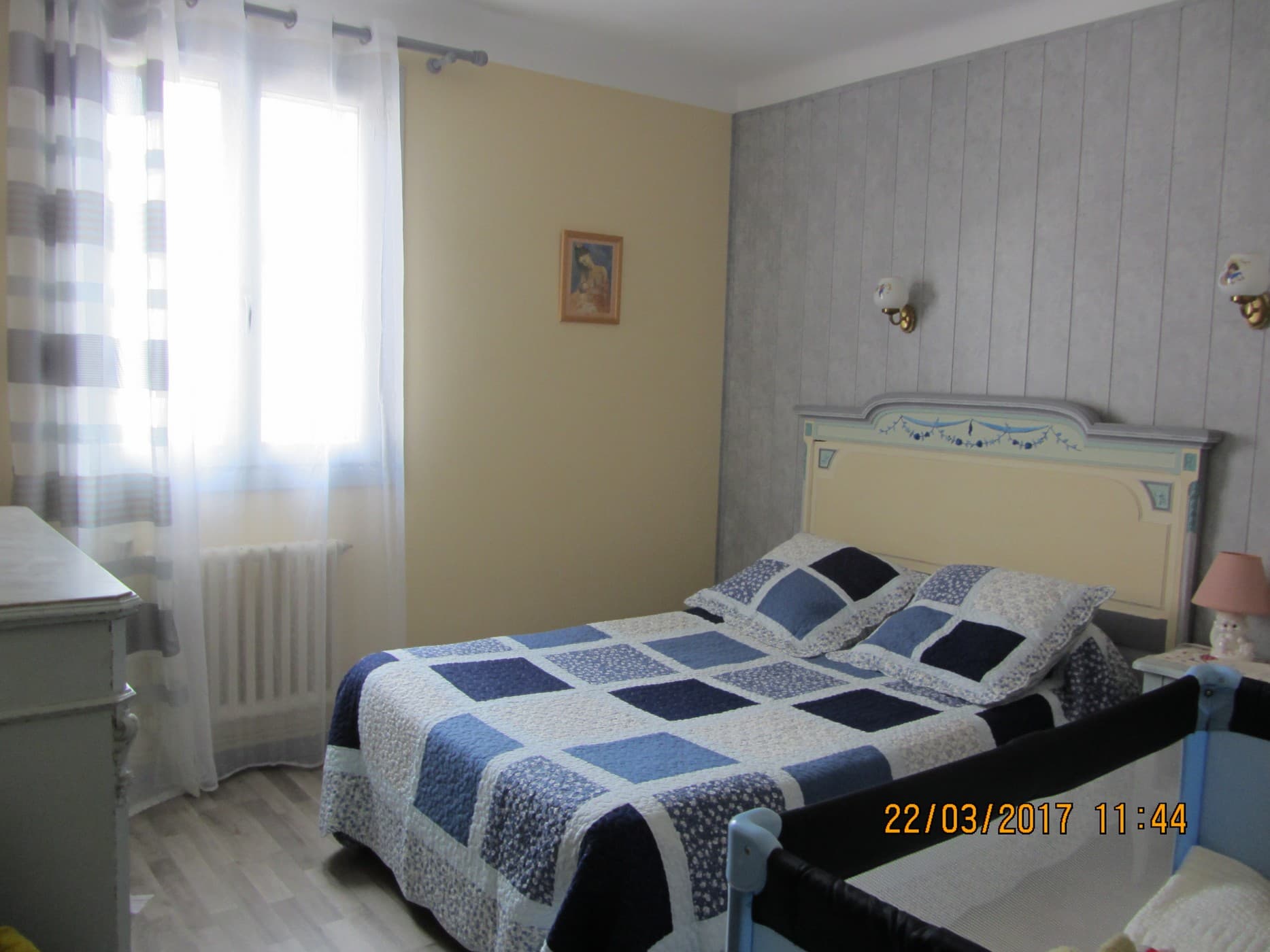 Bernadette et Claude Gibelin chambre