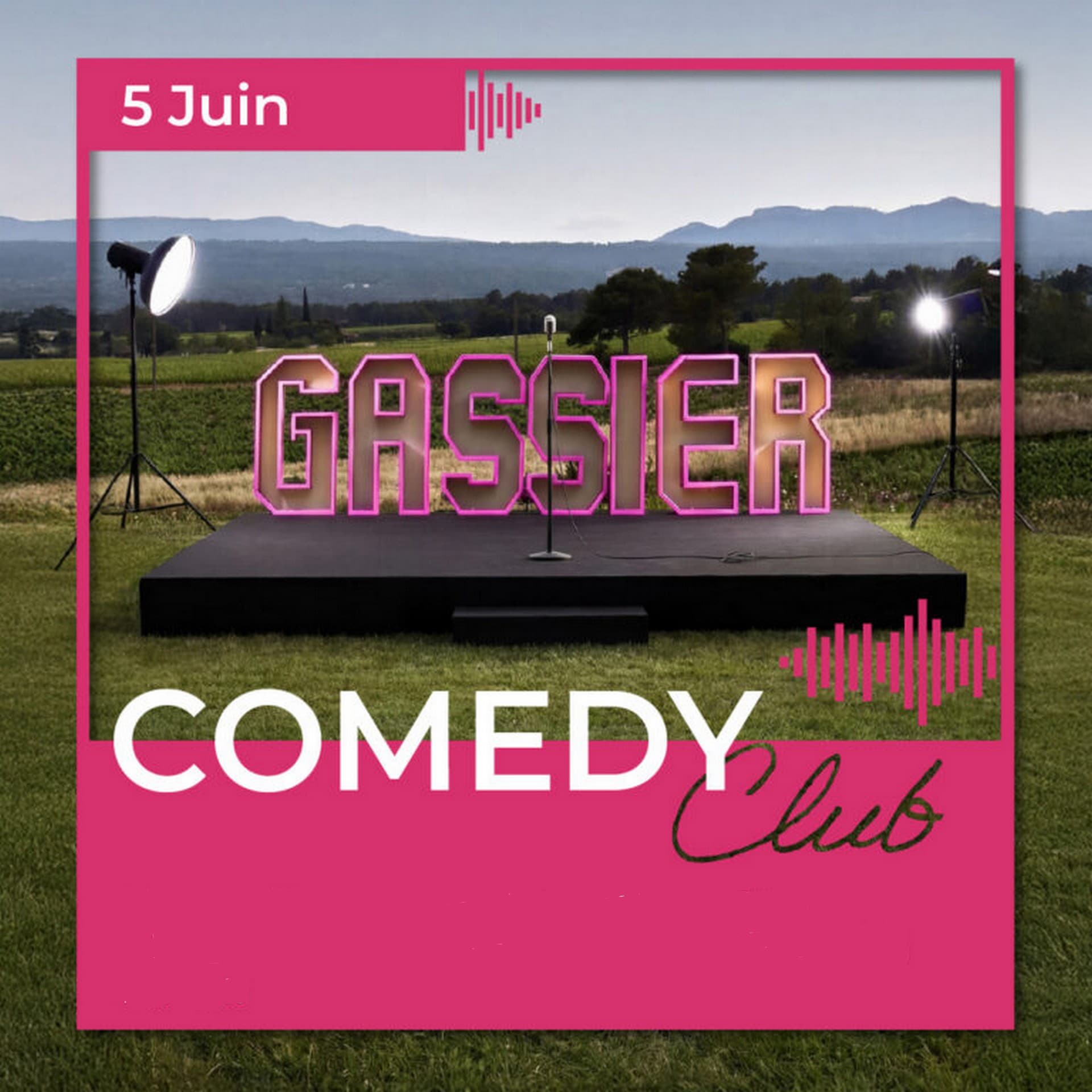 Comedy club au Château Gassier_Puyloubier