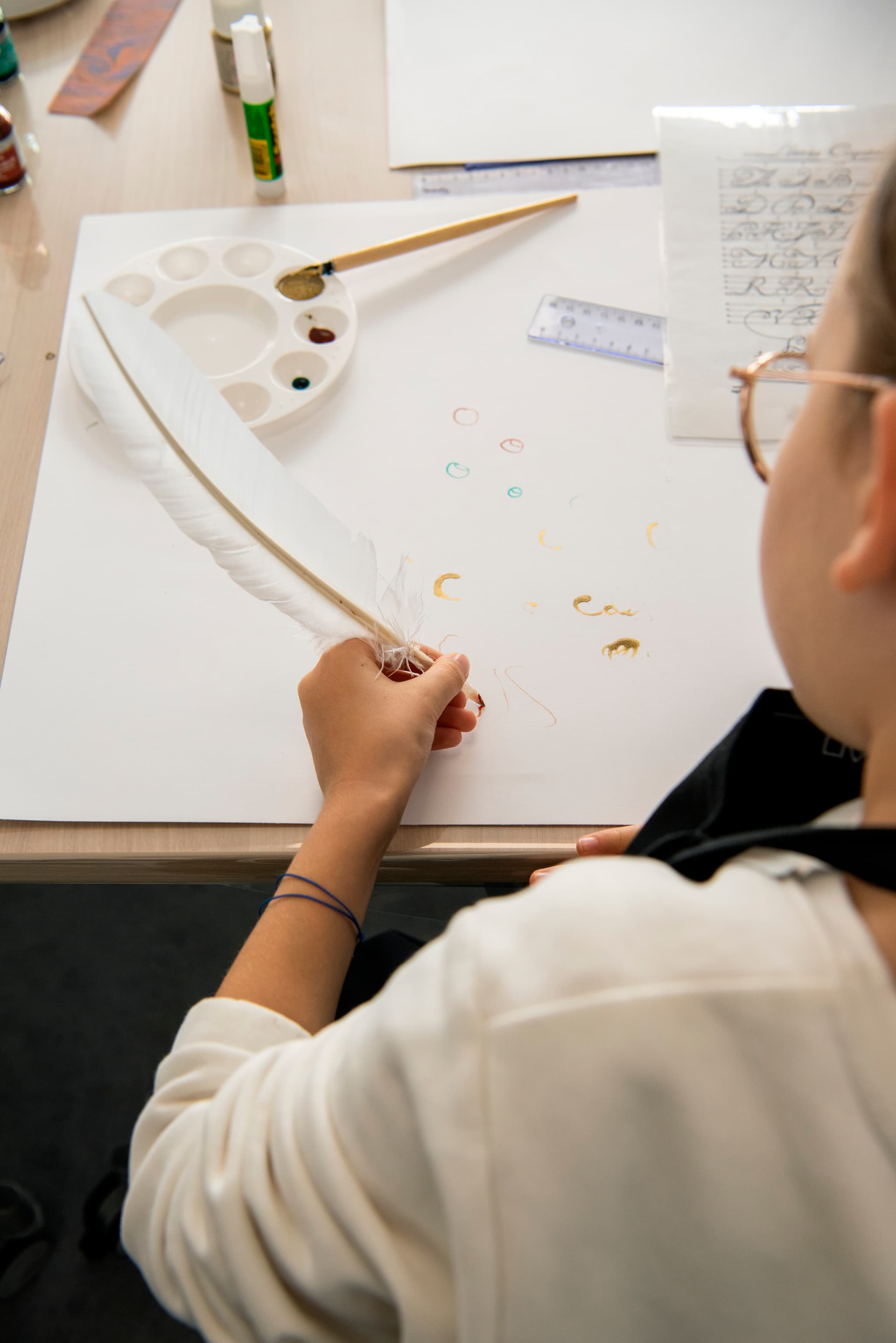 Atelier de calligraphie, JEP 2024