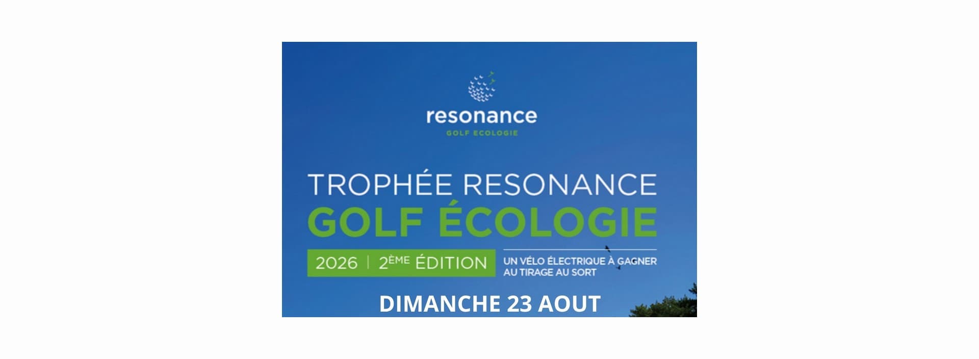 Compétition de golf "Trophée Résonance Golf Écologie" à Mouriès 23.08.26