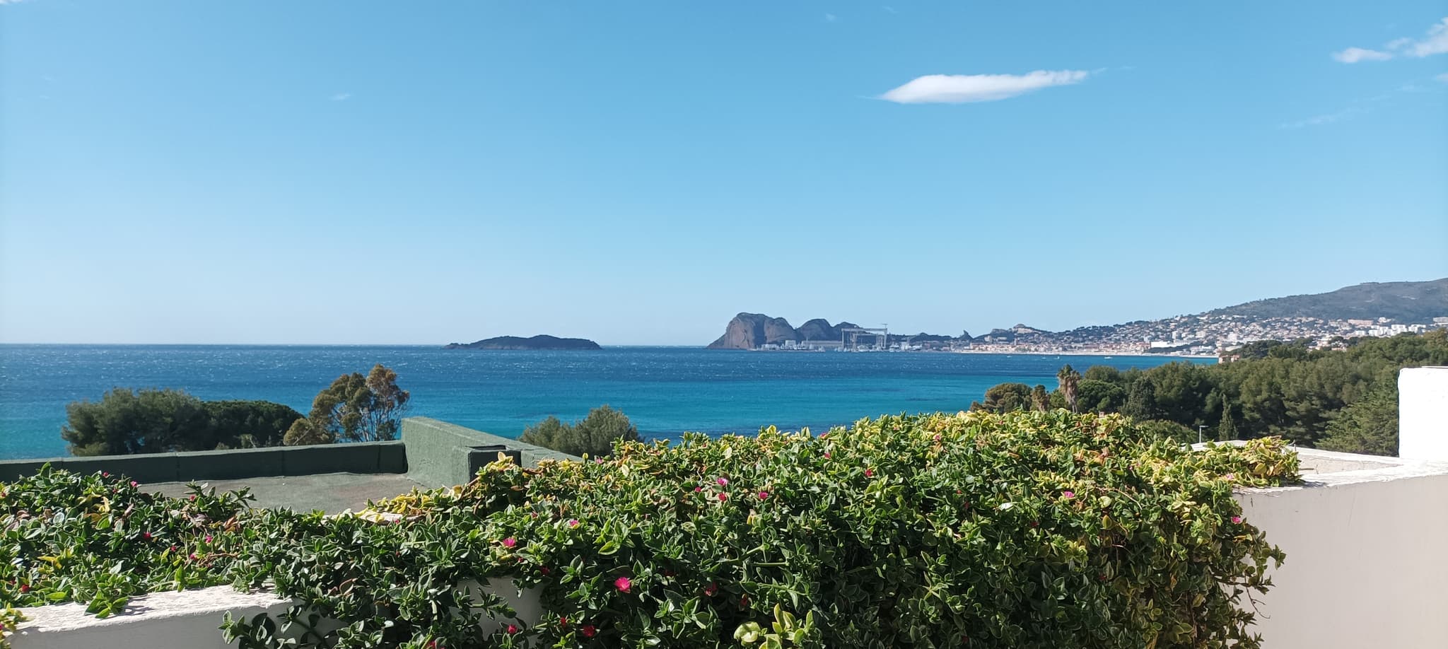 Fontsainte vue sur mer
