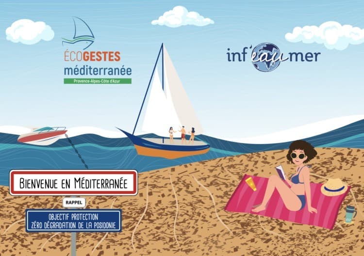 Campagne Inf'eau mer à la plage de la Grande Mer_Cassis