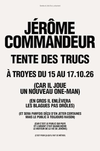 Affiche spectacle