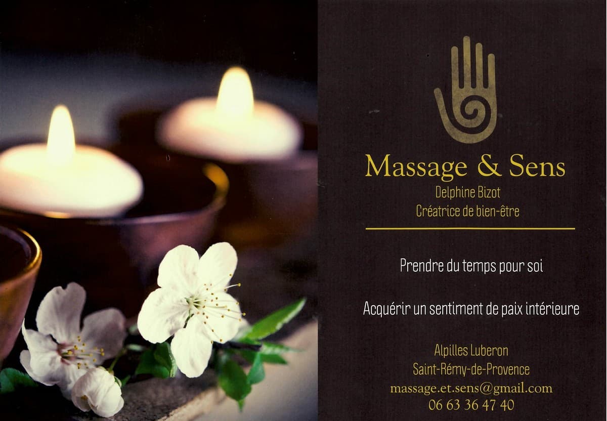 Massage & Sens plaquette