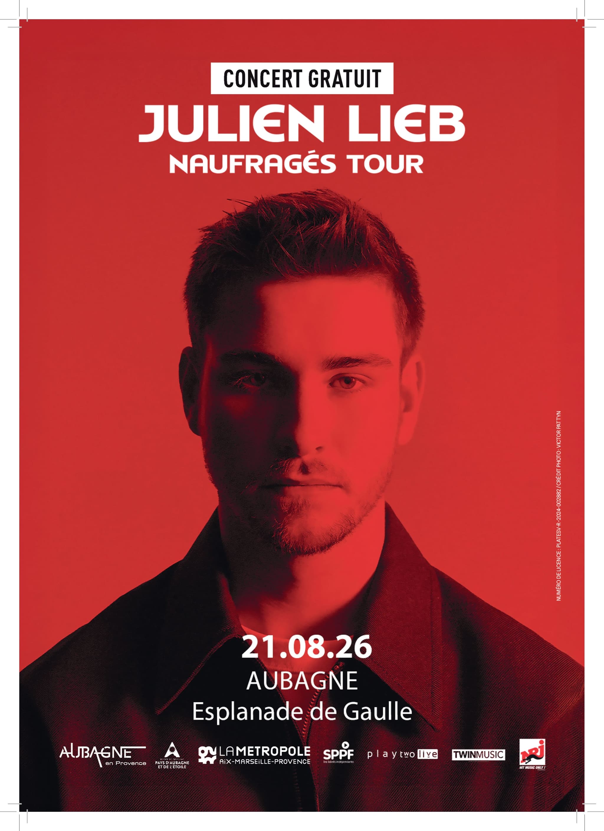 Julien Lieb en concert « Naufragés Tour » !_Aubagne