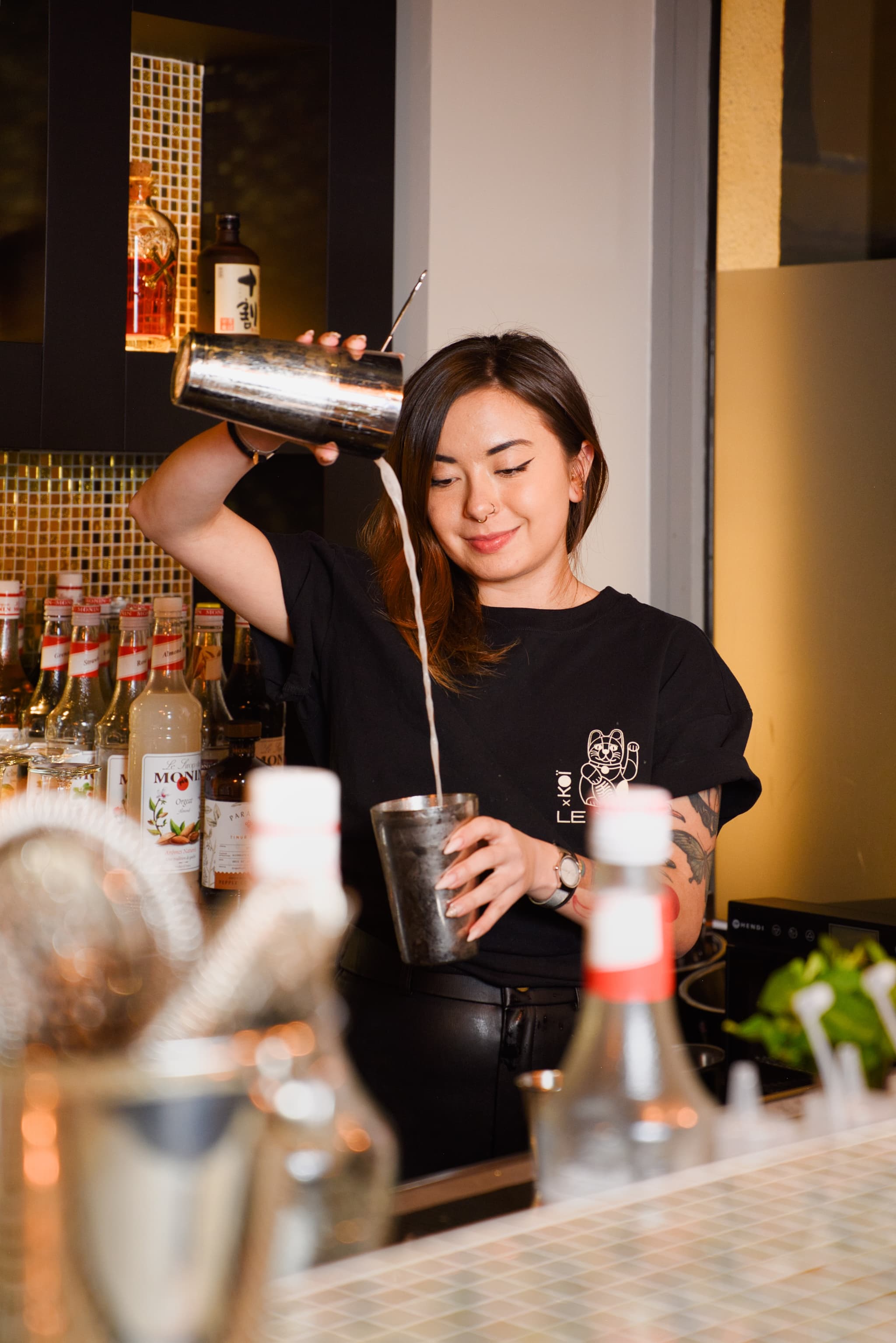 Bar à cocktails