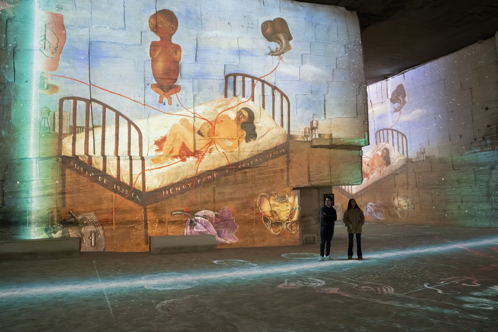 Carrières des Lumières 2026 : Picasso et Frida Kahlo_Les Baux-de-Provence
