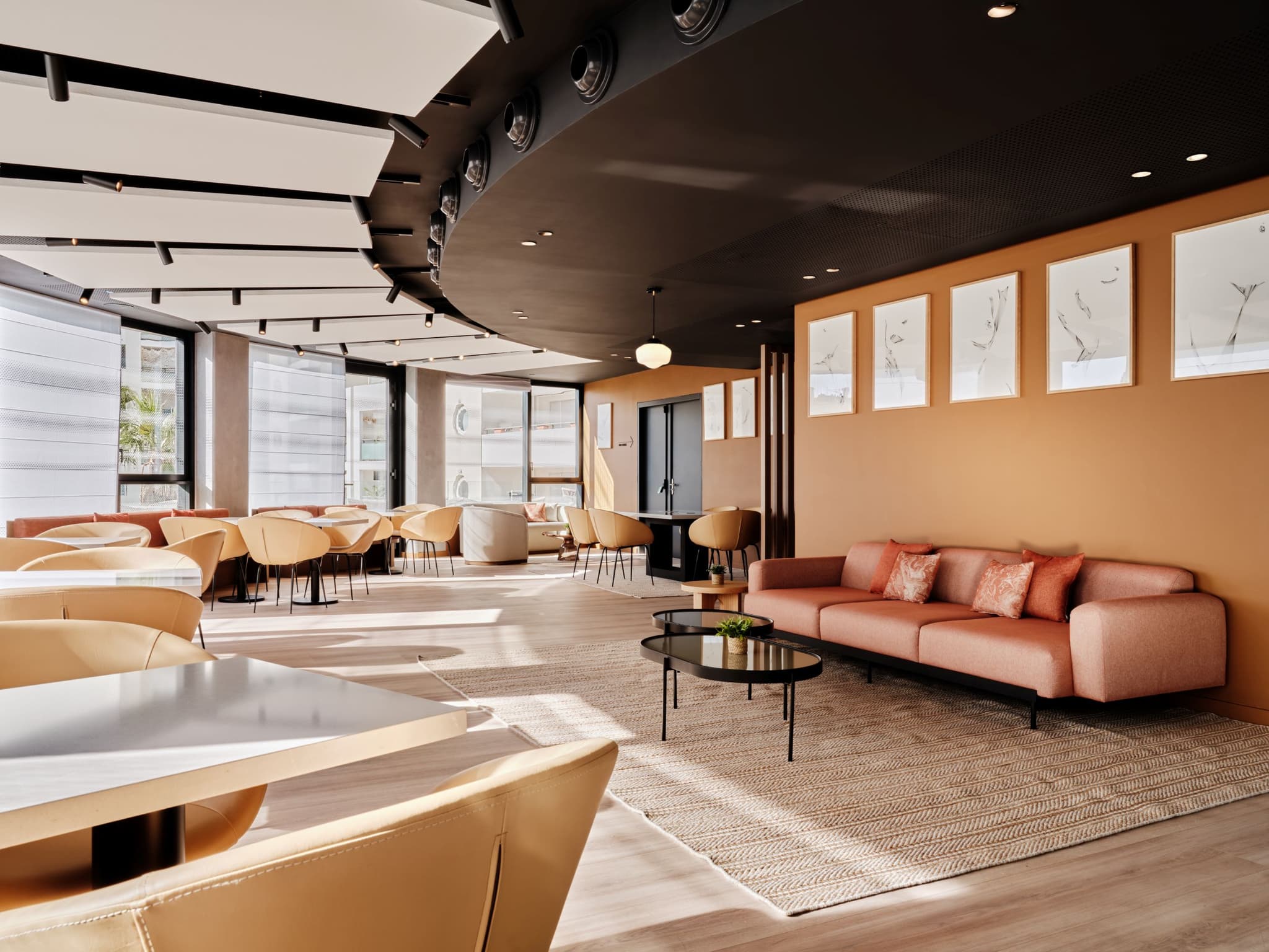 Salle de coworking