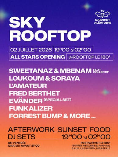 Sky rooftop by Cabaret aléatoire_Marseille