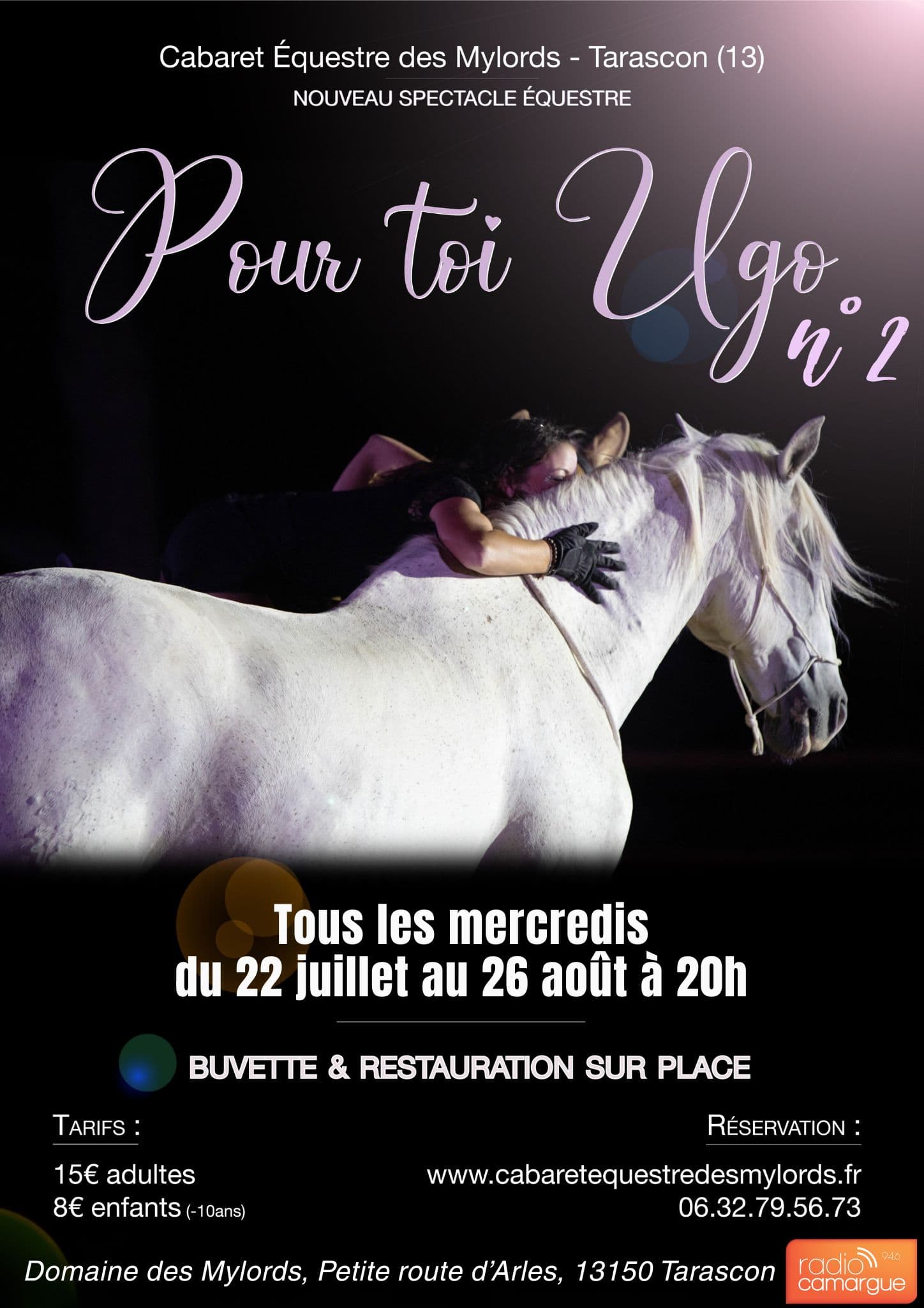 Spectacle équestre "Pour toi Ugo"_Tarascon