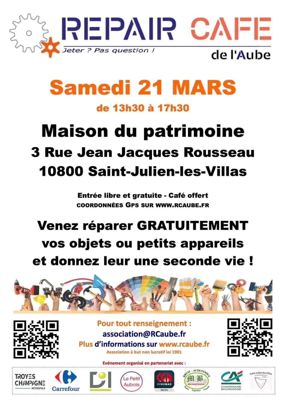 Affiche Repair café