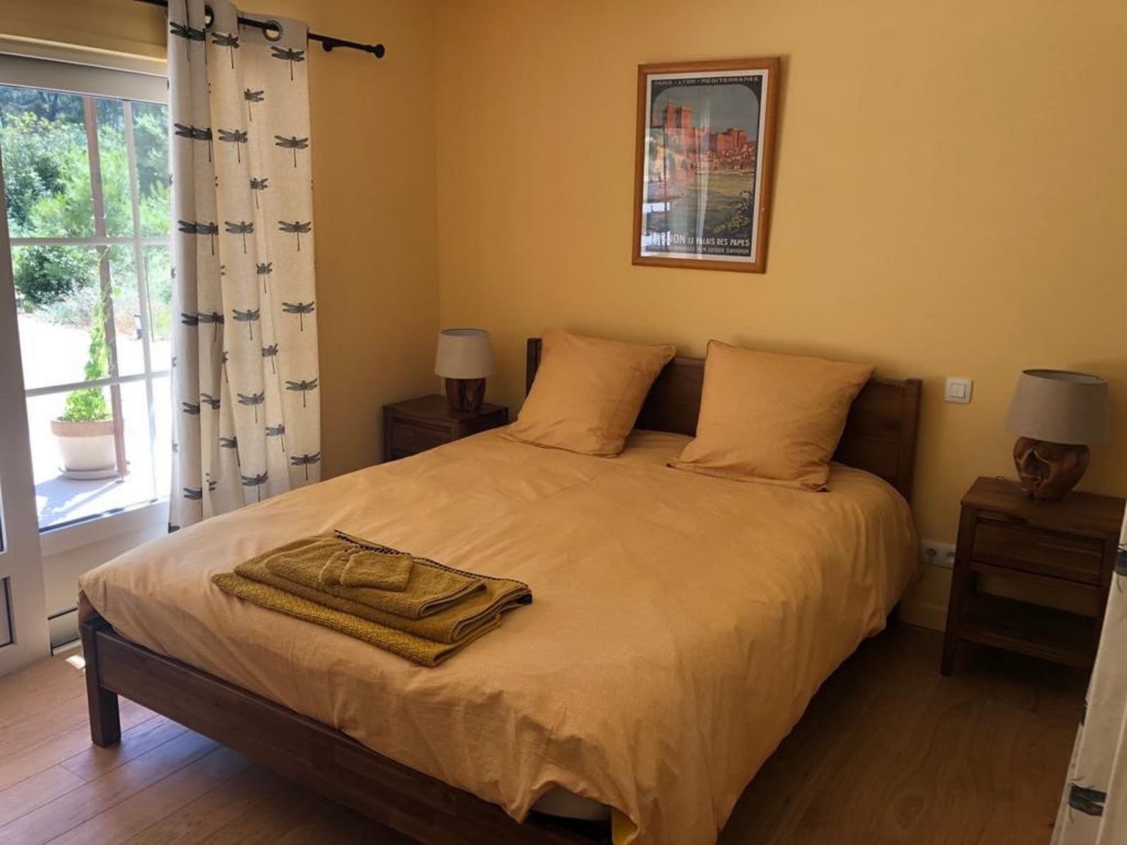 Mas de la Cadenière chambre