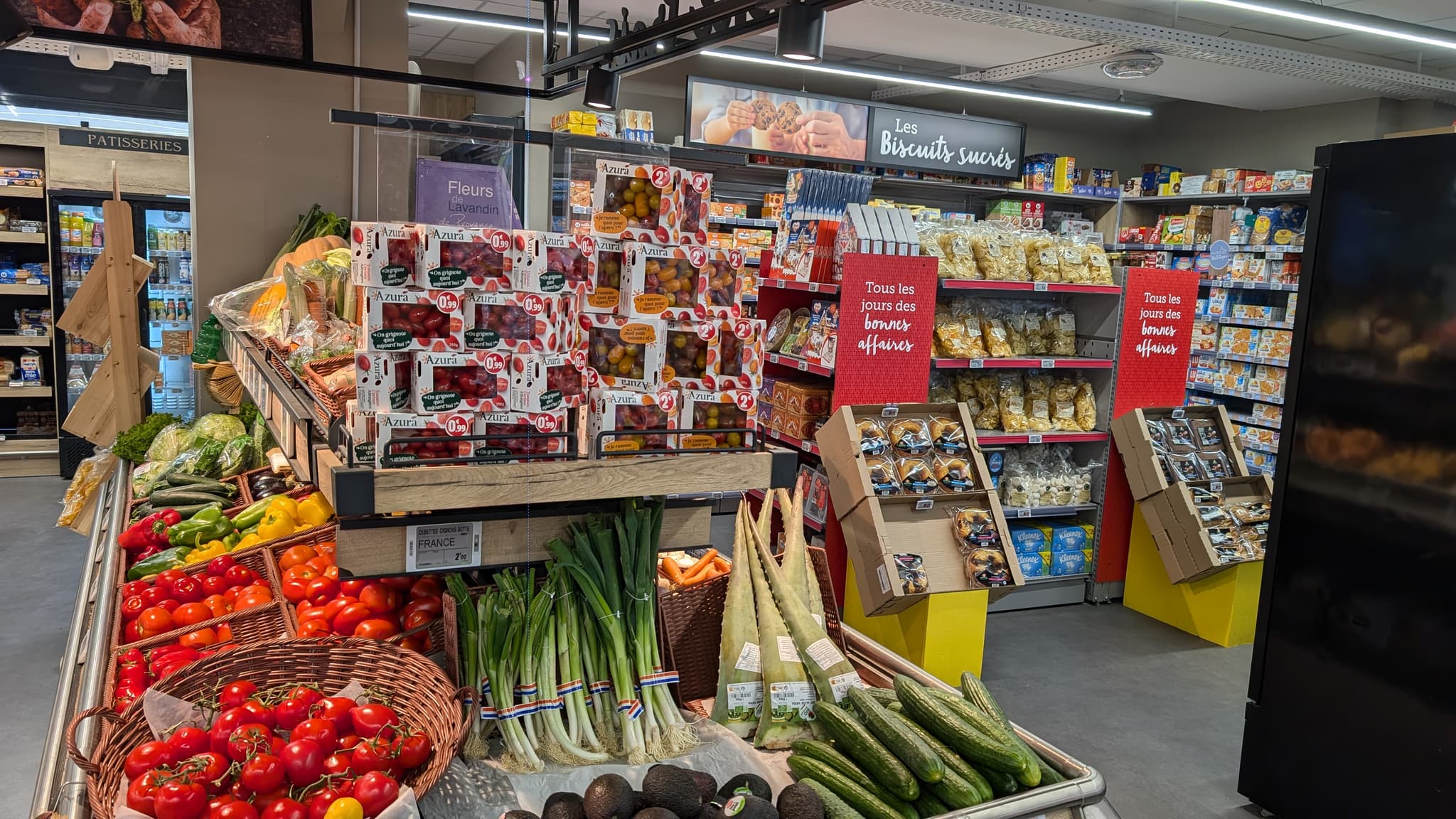 Légumes.