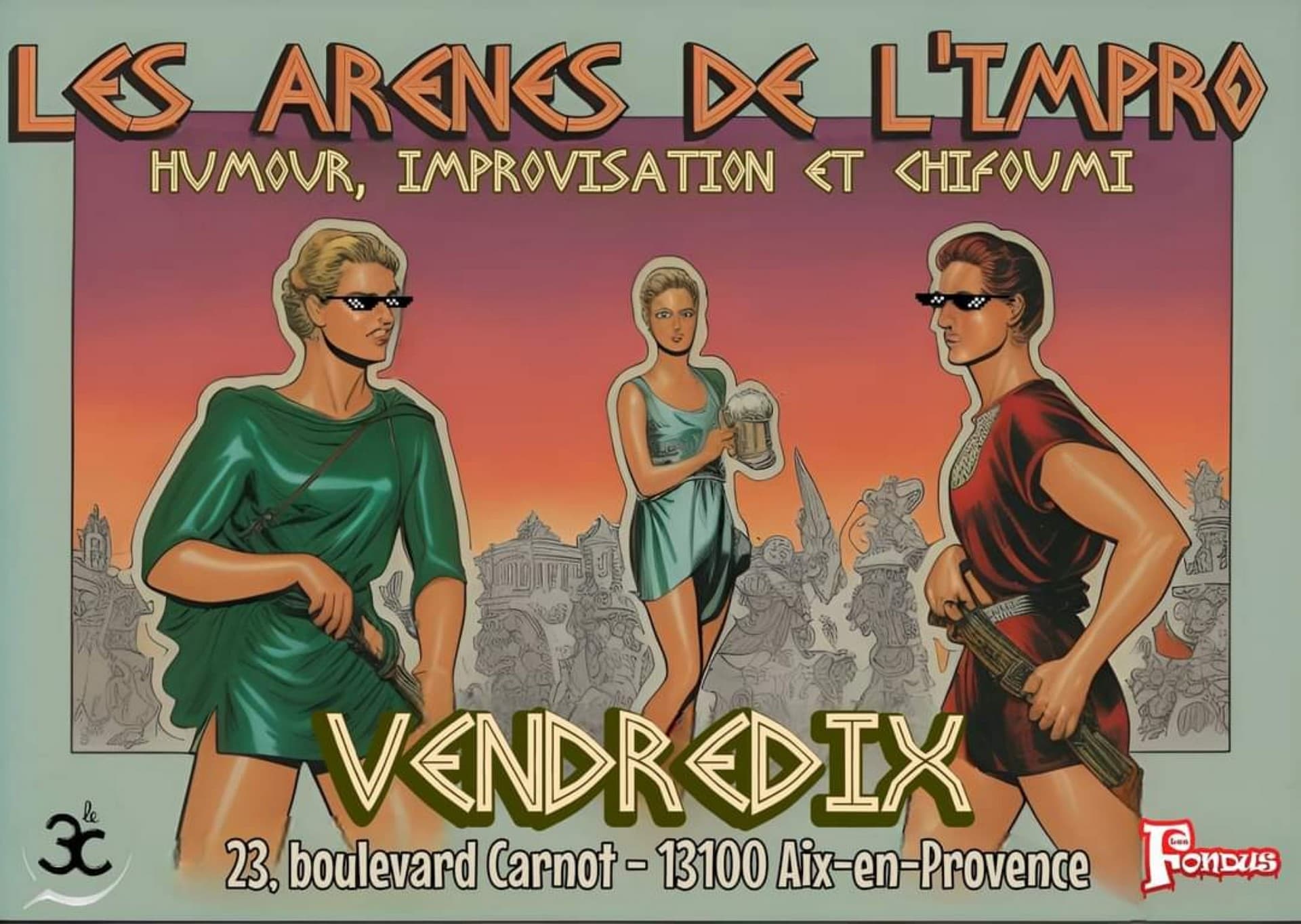 Les Arènes de l'Impro_Aix-en-Provence