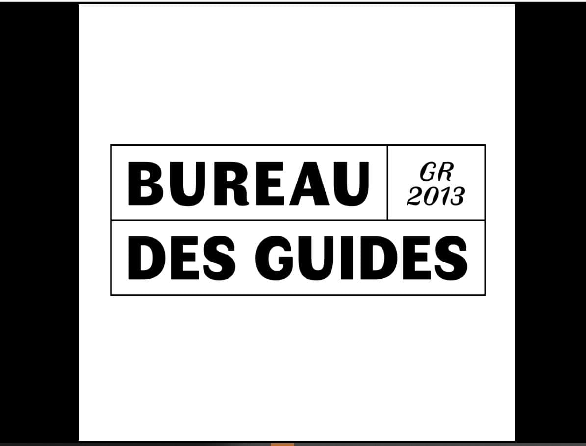 Bureau des Guides GR2013
