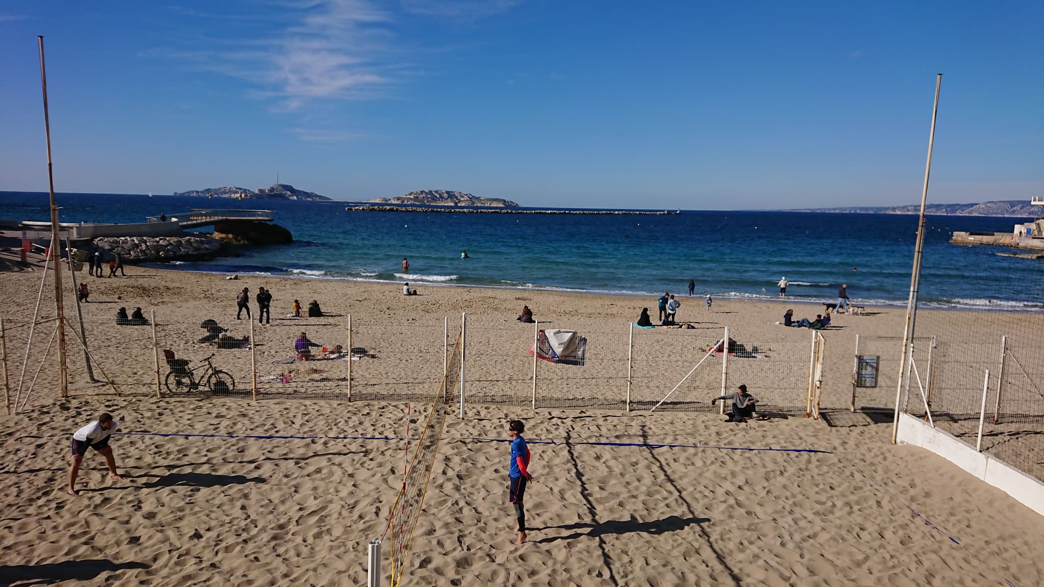 Plage des Catalans Marseille
