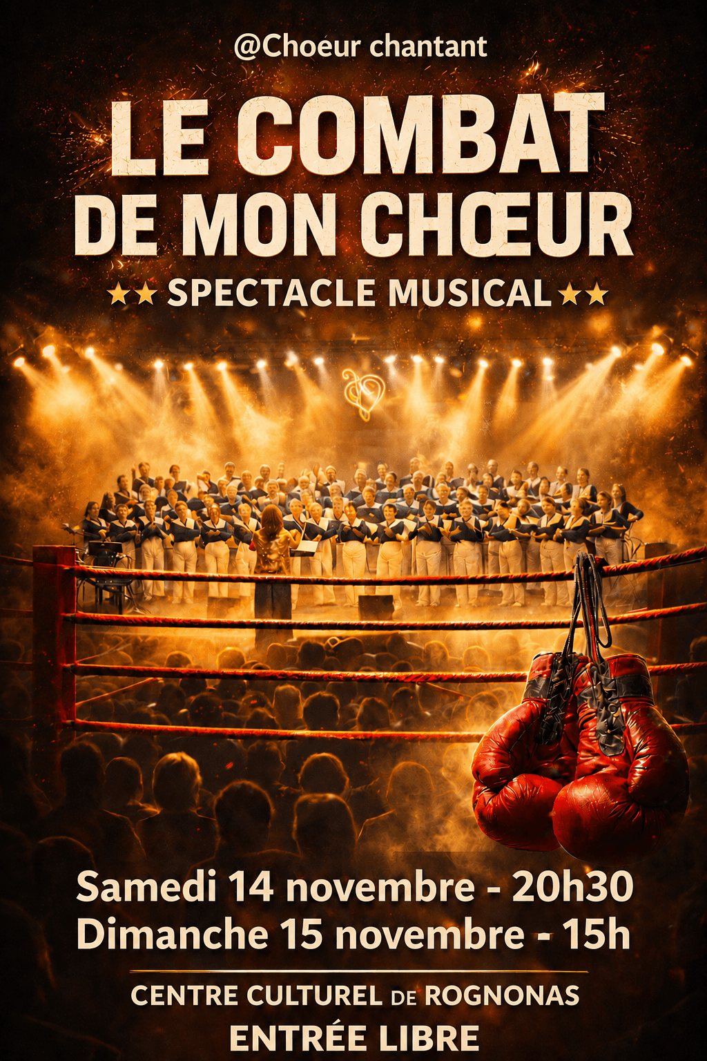 Concert "Le Combat de mon chœur"_Rognonas