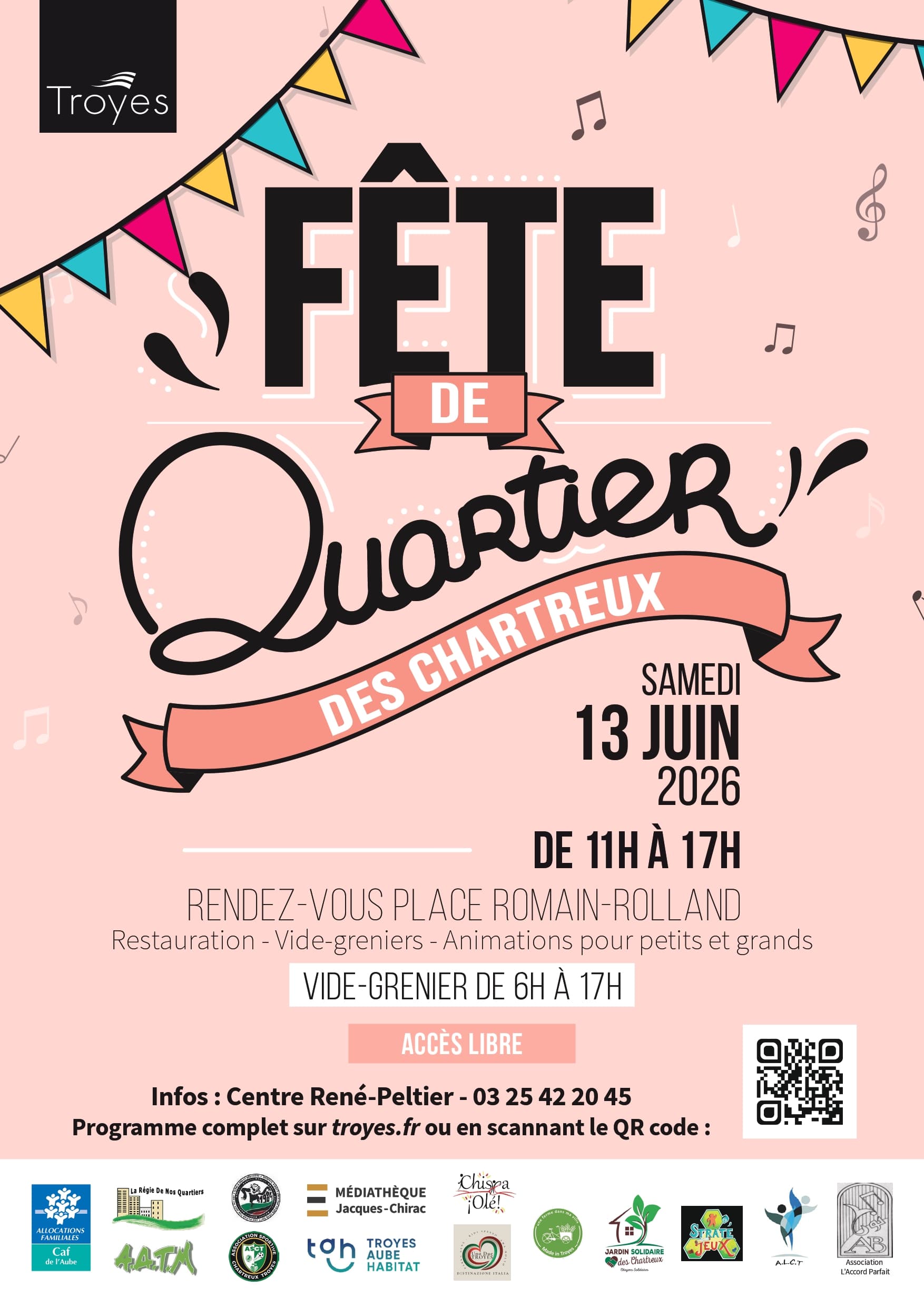 Affiche fête des chartreux