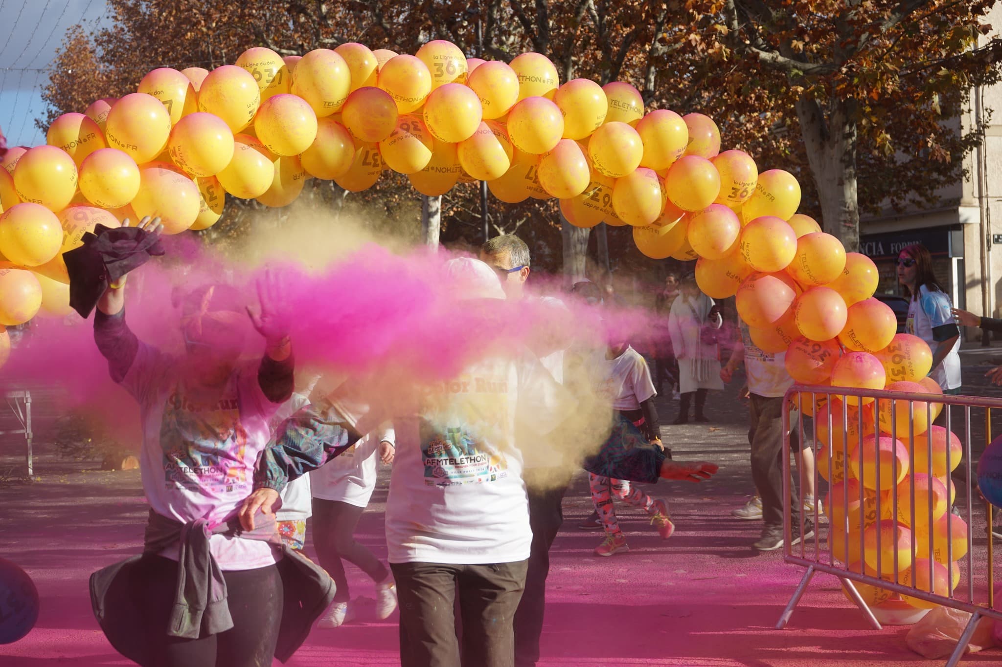 Color Run au profit du Téléthon_Gardanne