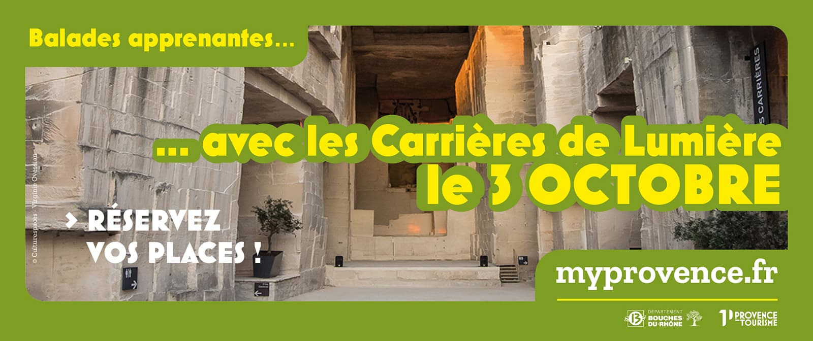 Balade apprenante culturelle aux Carrières des Lumières_Les Baux-de-Provence