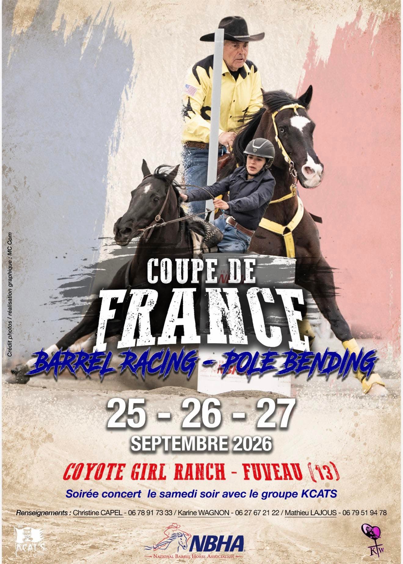 Coupe de France Barrel Racing - Pole Bending_Fuveau