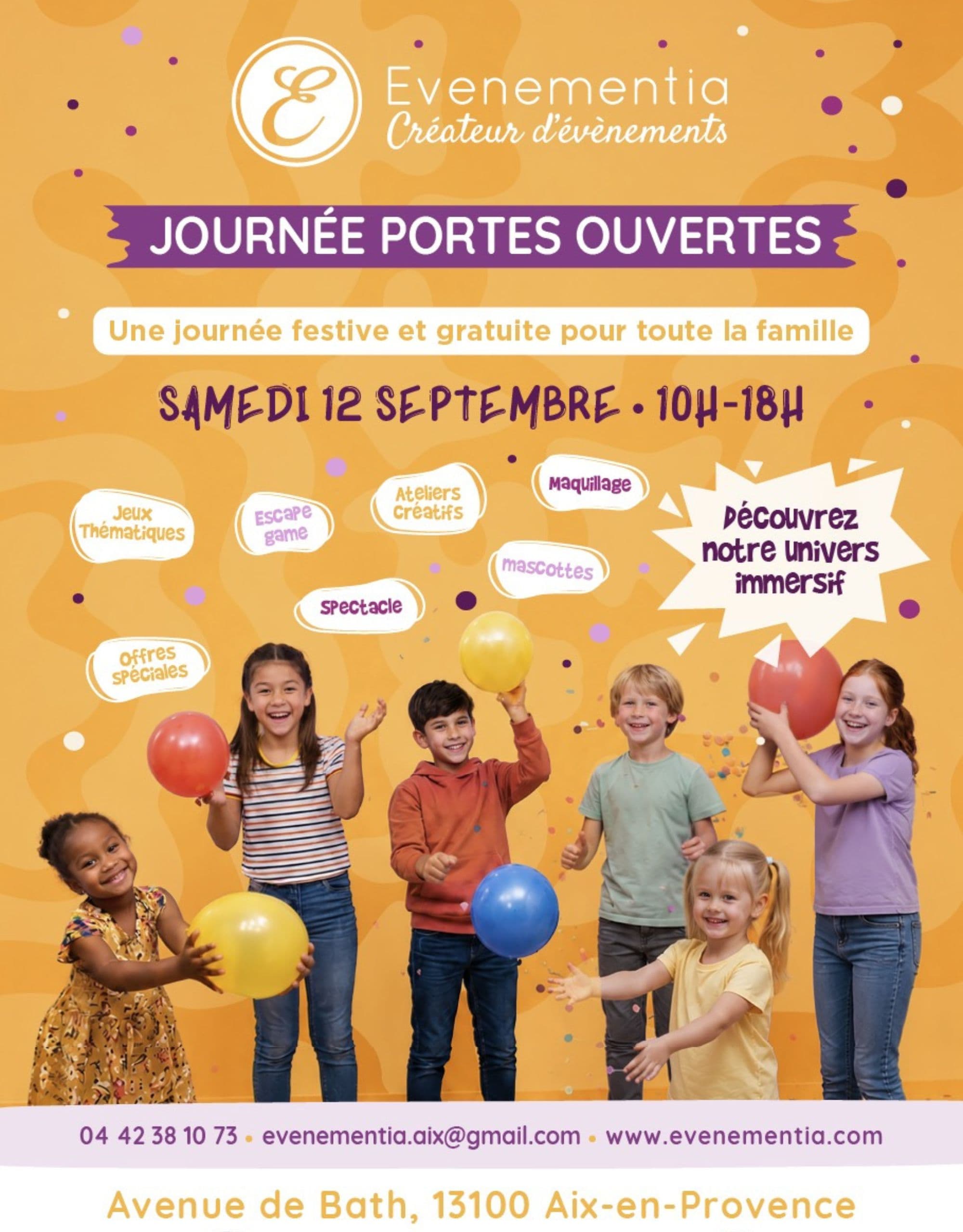 Journée Portes Ouvertes  - Evenementia