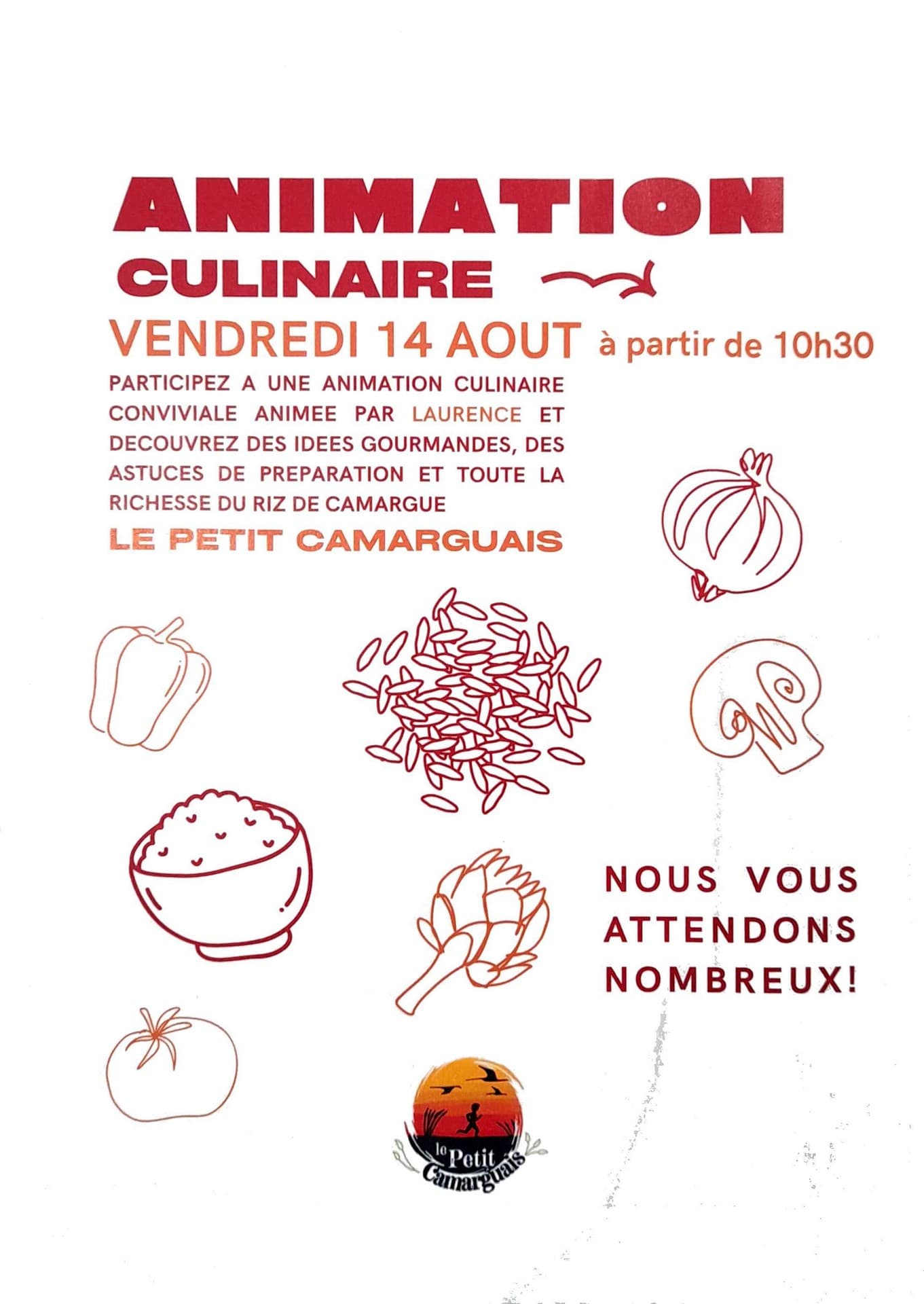 Animation culinaire au Moulin coopératif de Mouriès 14.08.26