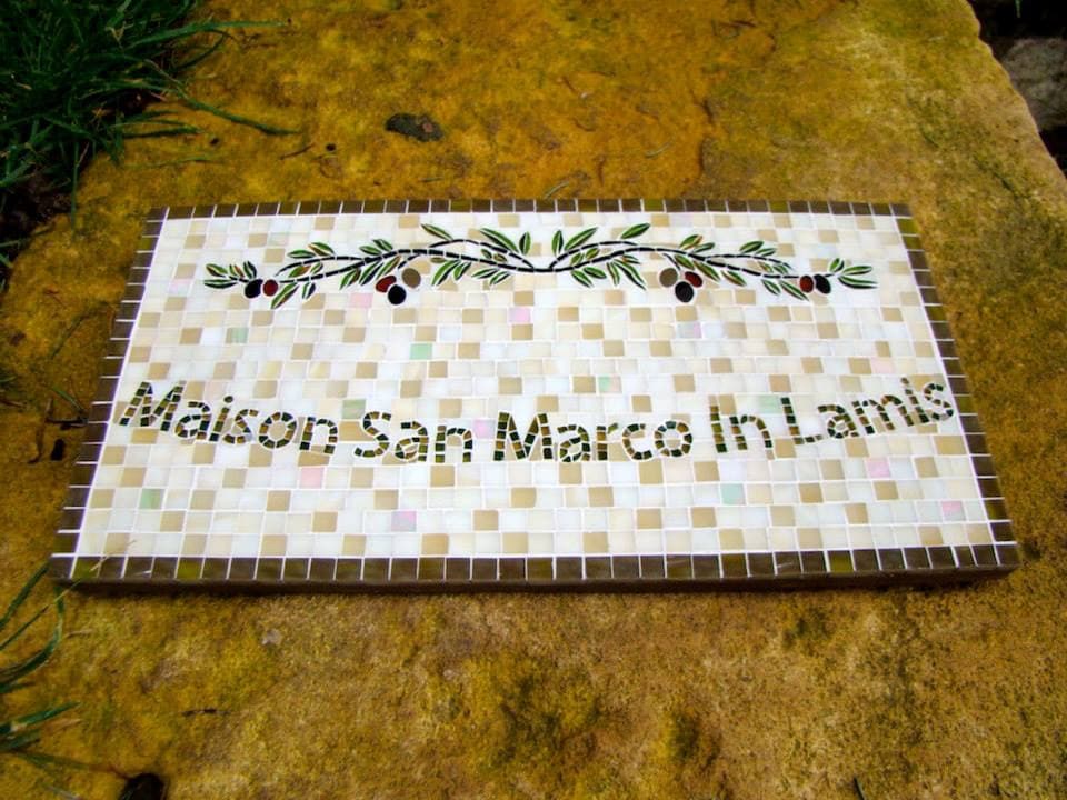Plaque de maison