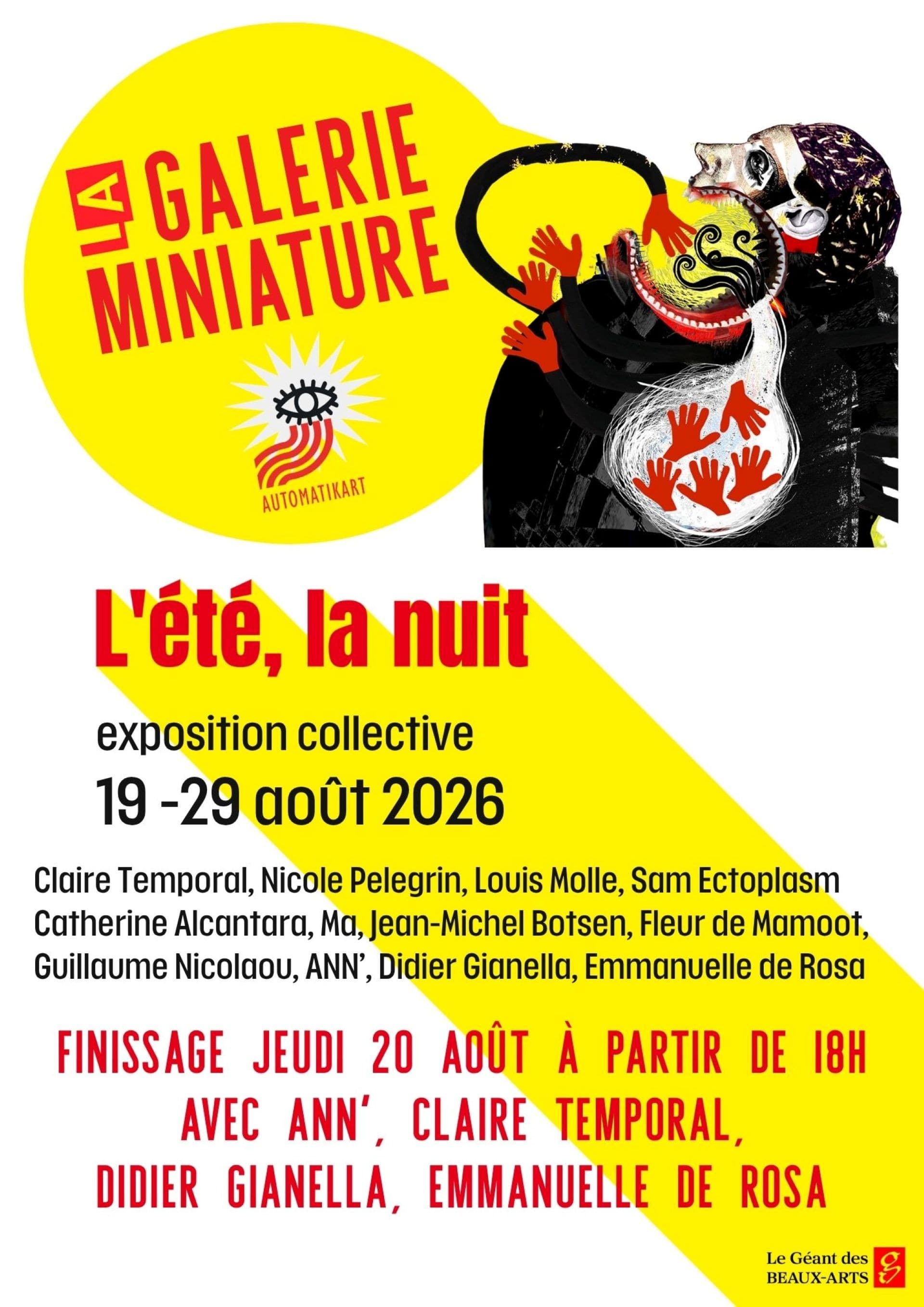 Exposition collective - L'été, la nuit : la reprise_Aix-en-Provence