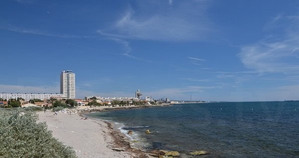 Plage de la Lèque et son parc paysager