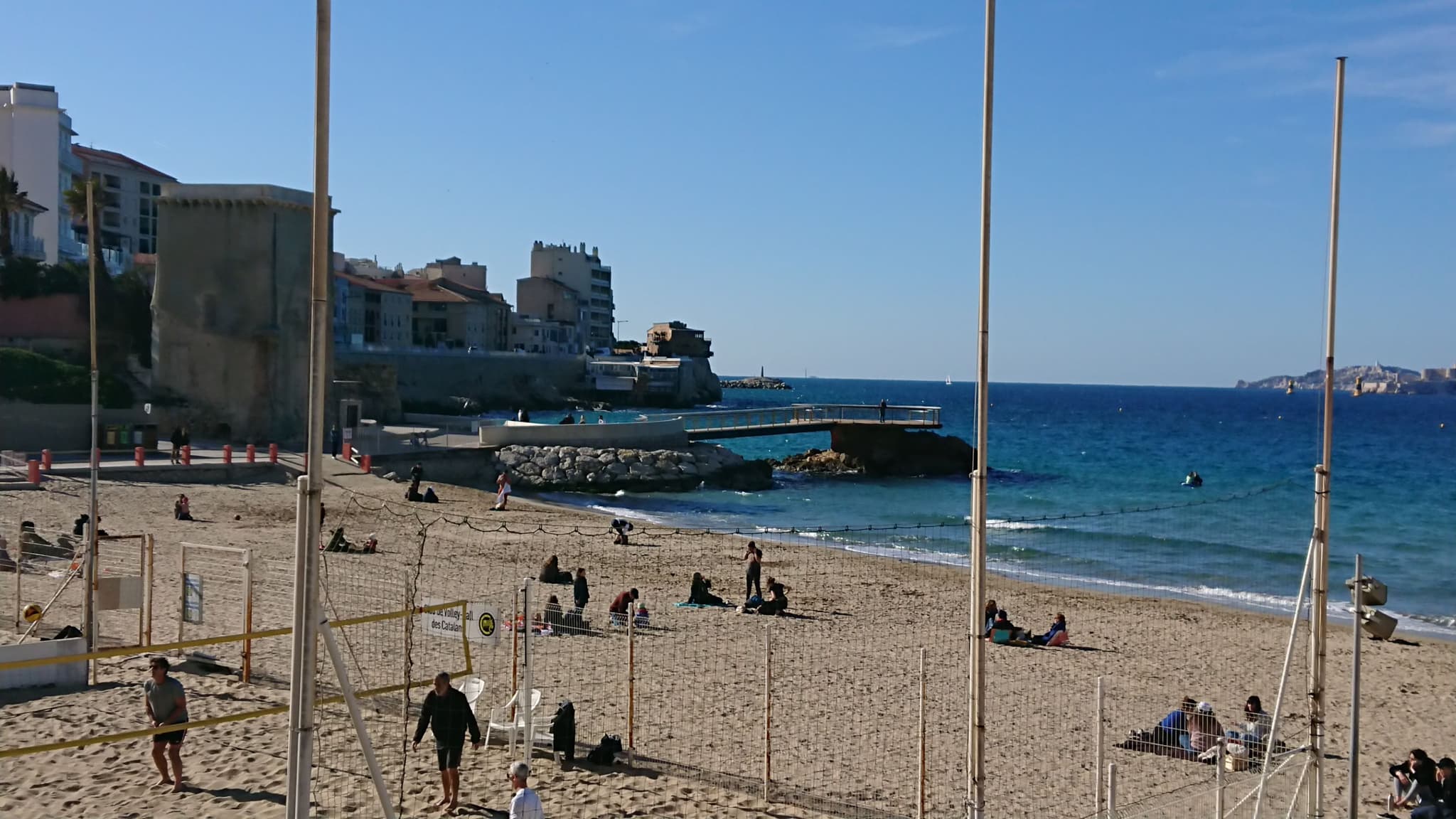 Plage des Catalans Marseille