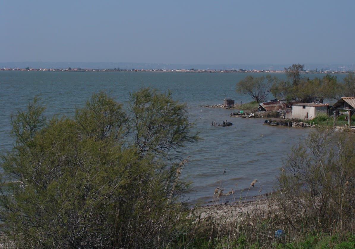 L'étang de Bolmon à Marignane