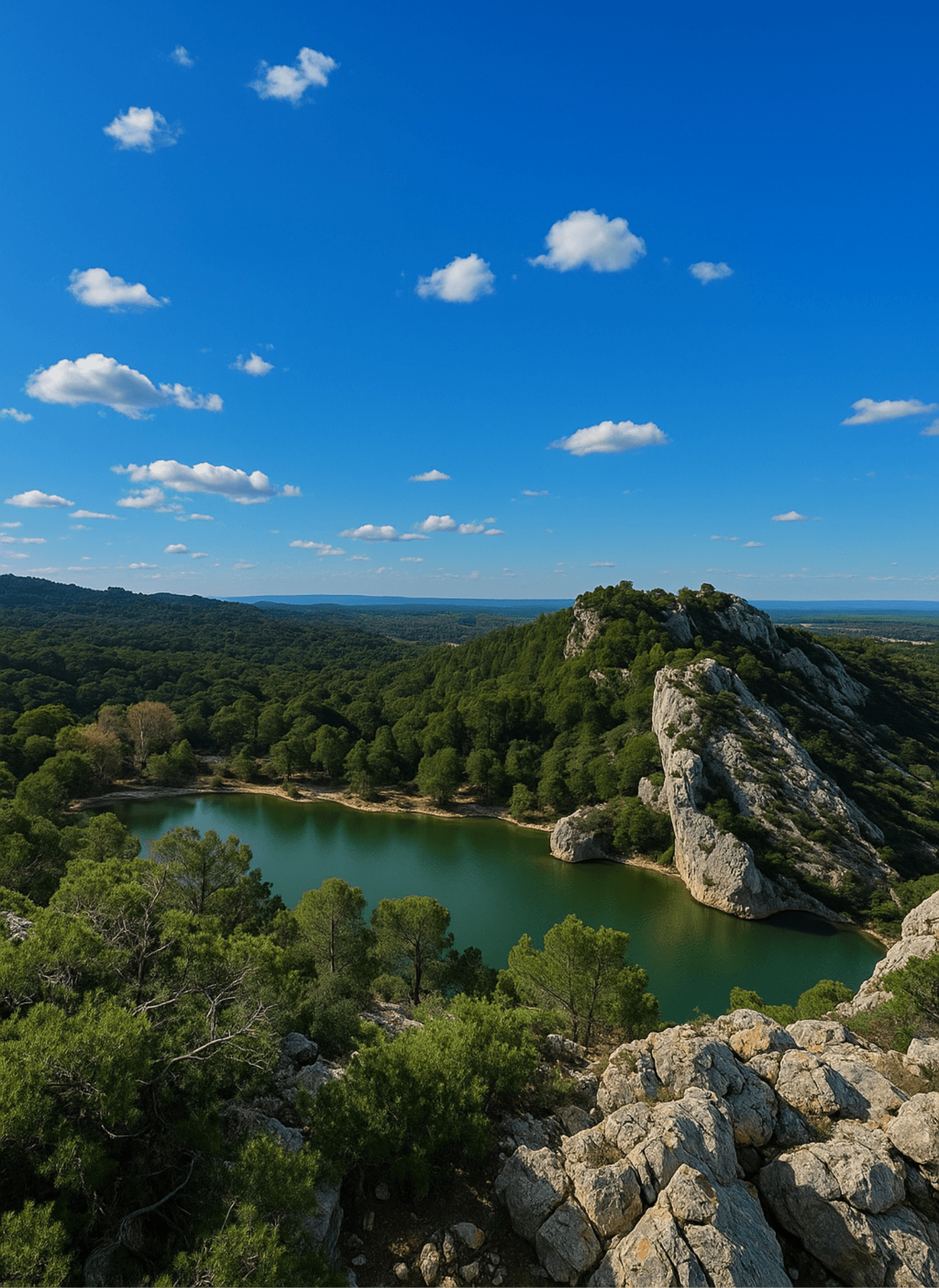 Site d'escalade de Saint-Rémy-de-Provence - le Lac de Peïroou_Saint-Rémy-de-Provence