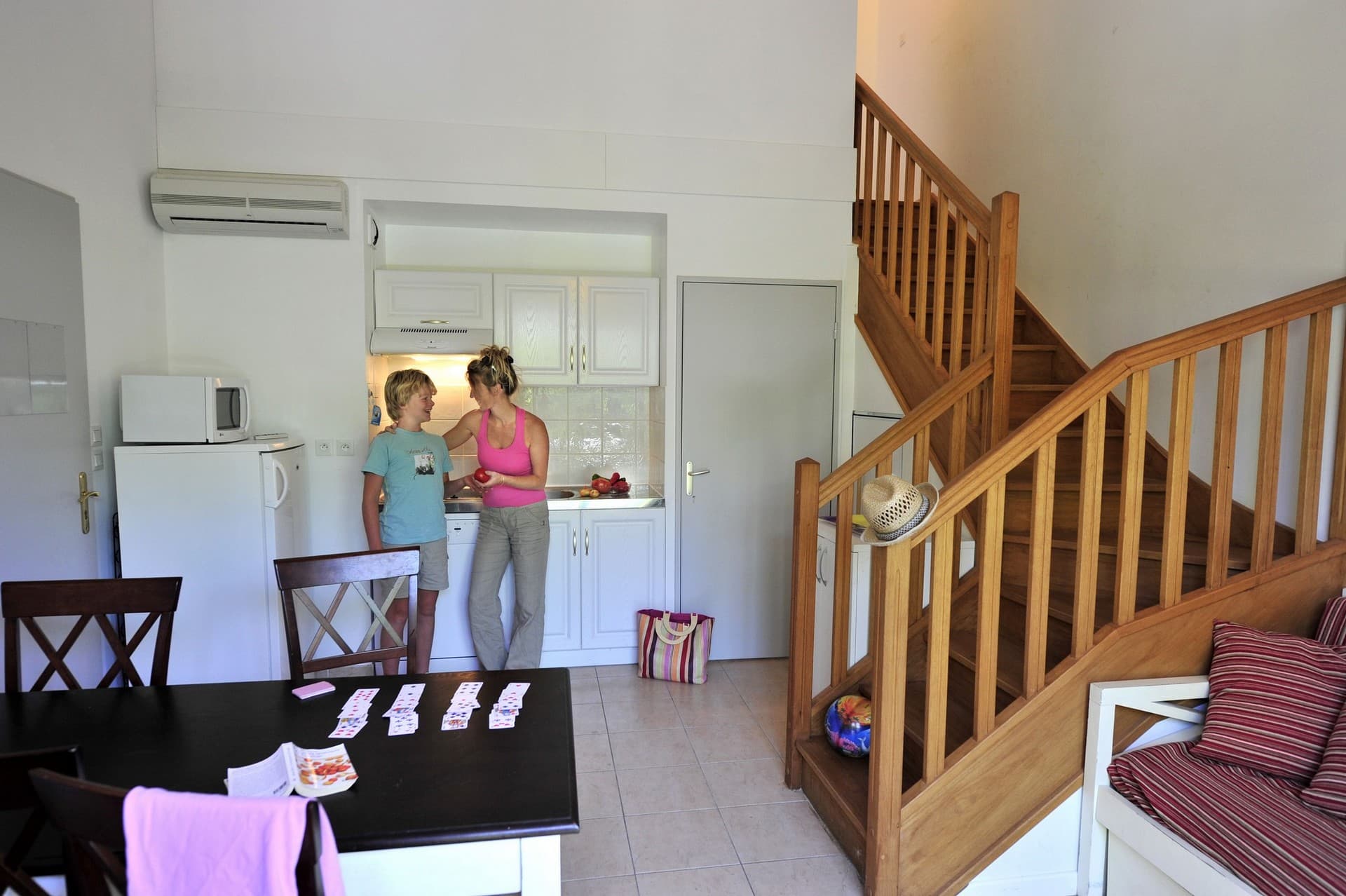 Résidence Goélia Le Mas des Arènes Mouriès cuisine appartement