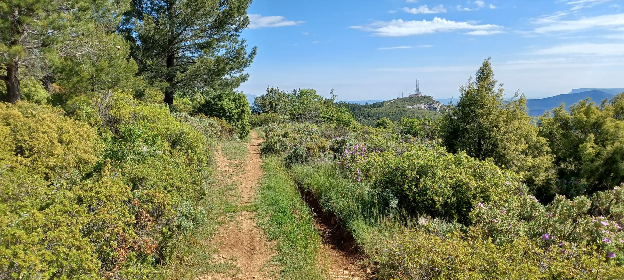 Aubagne et mont des Marseillais